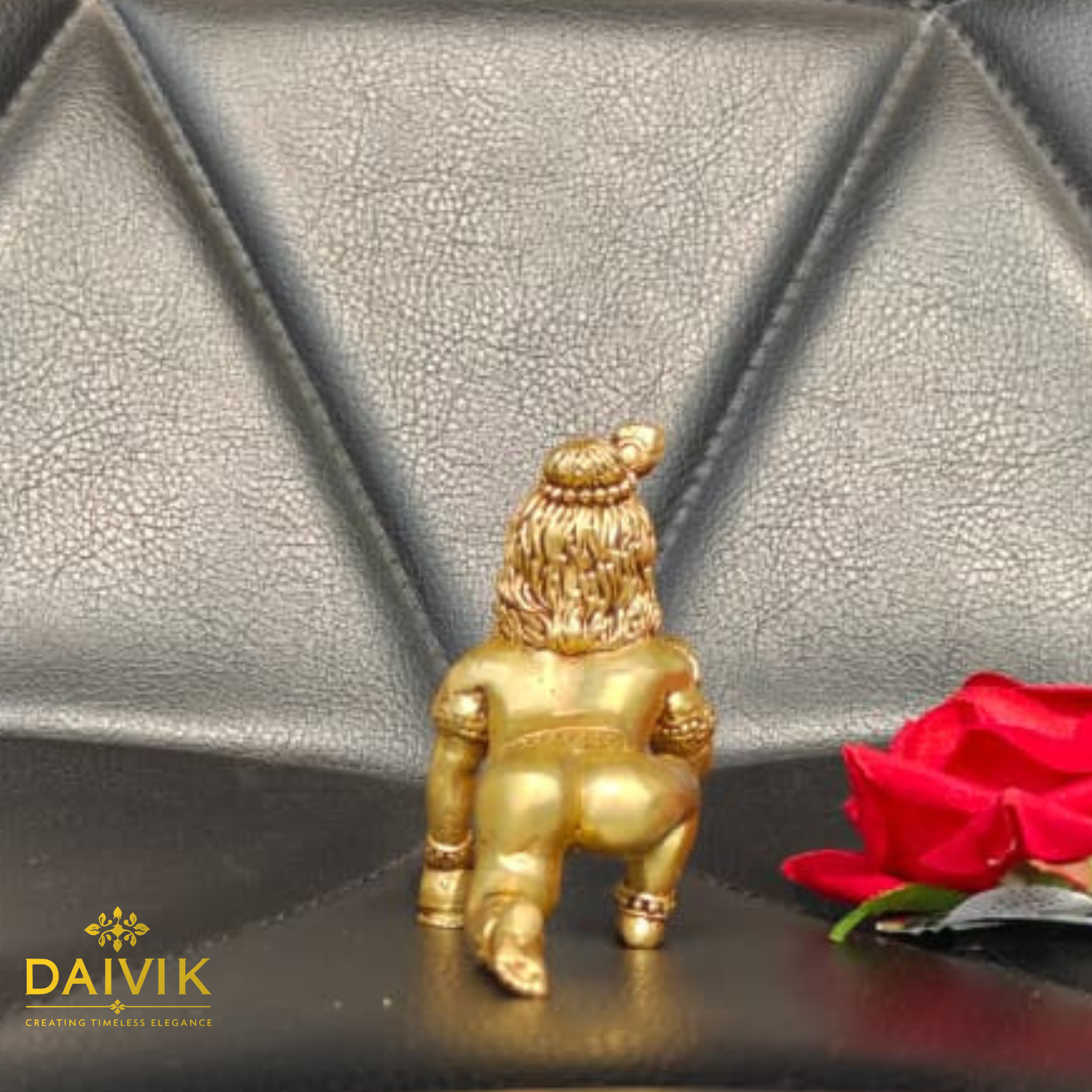 Ladoo Gopal Brass Idol