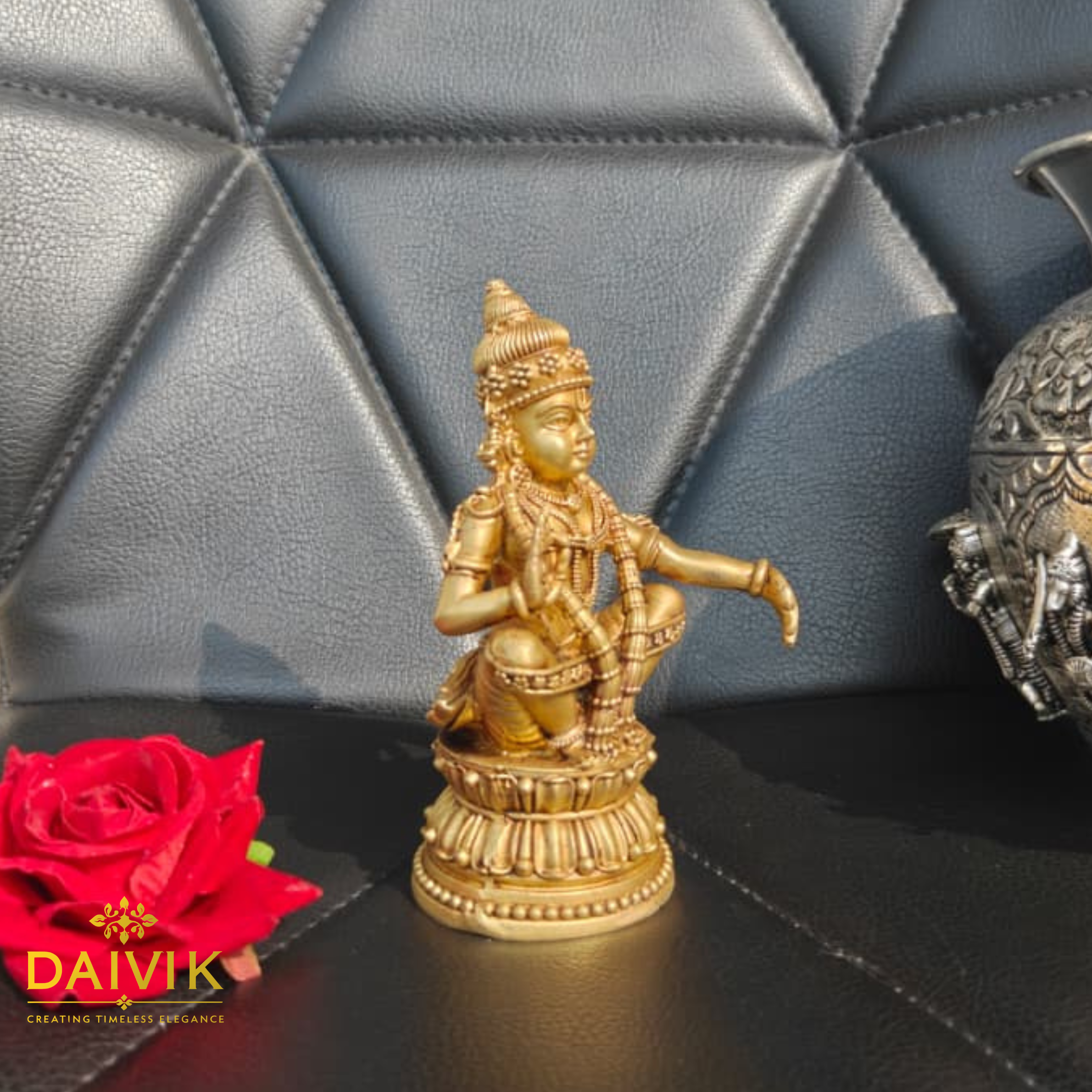 Ayyappa Swamy Brass Idol