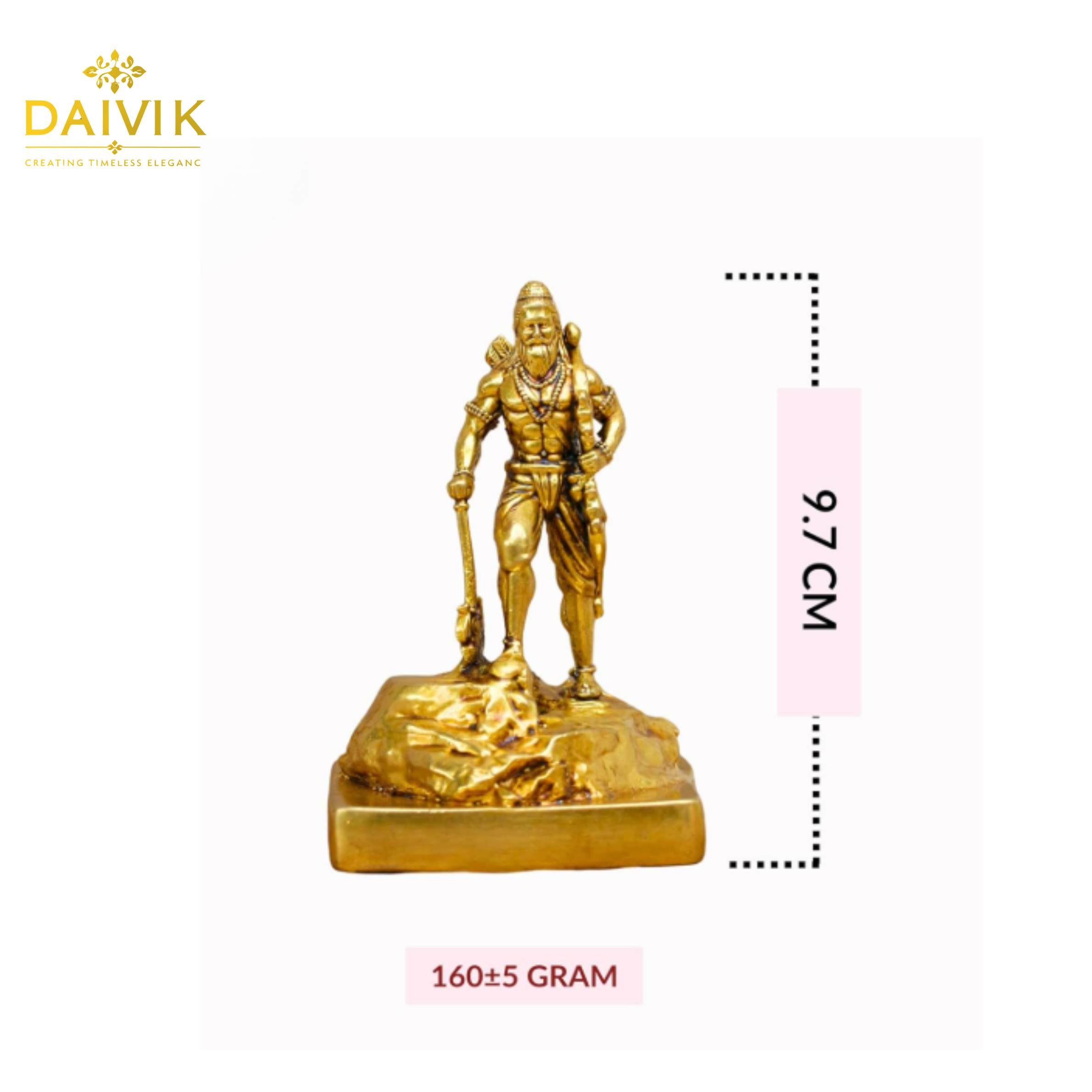  Lord Parshuram Brass Idol