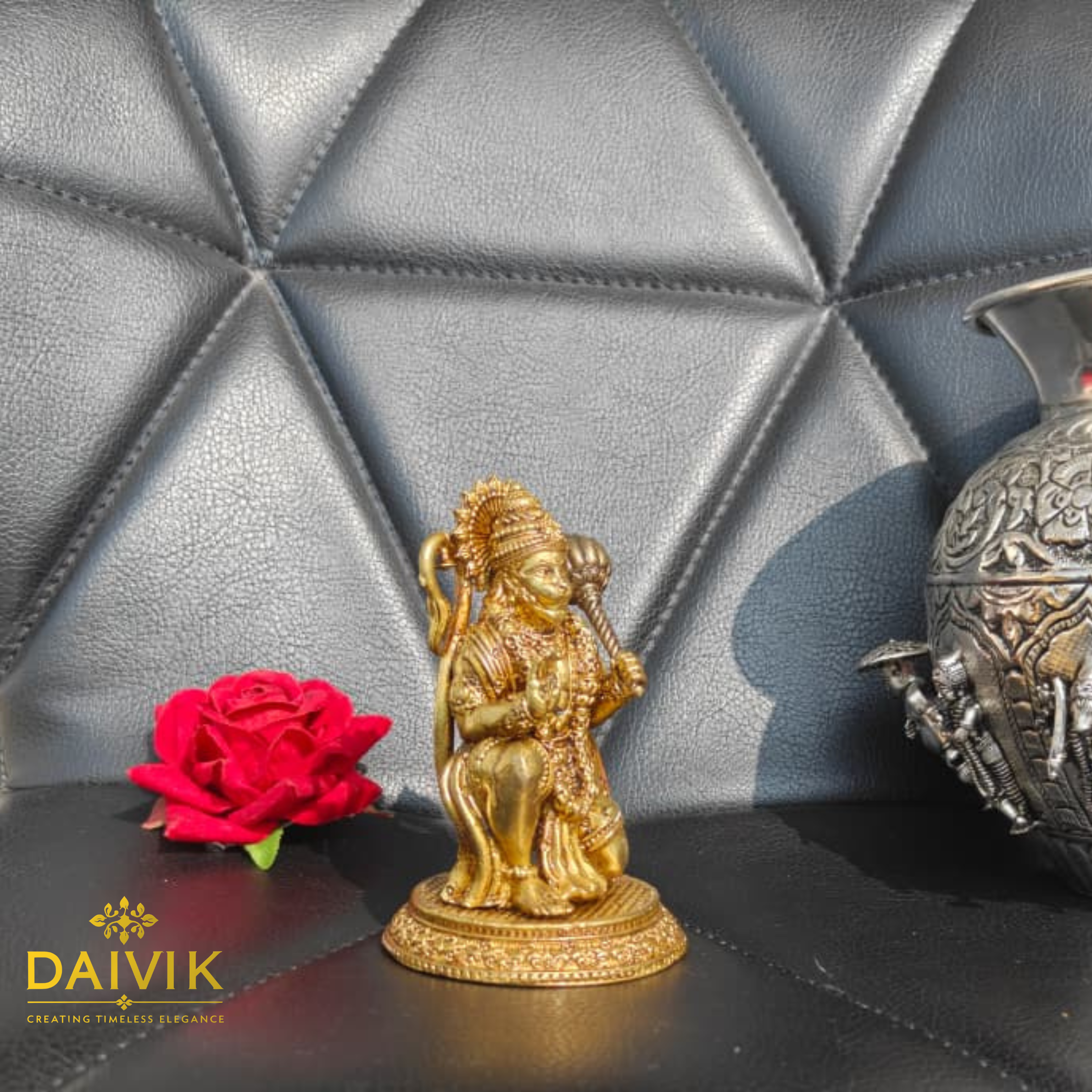  Sankat Mochan Hanuman Brass Idol