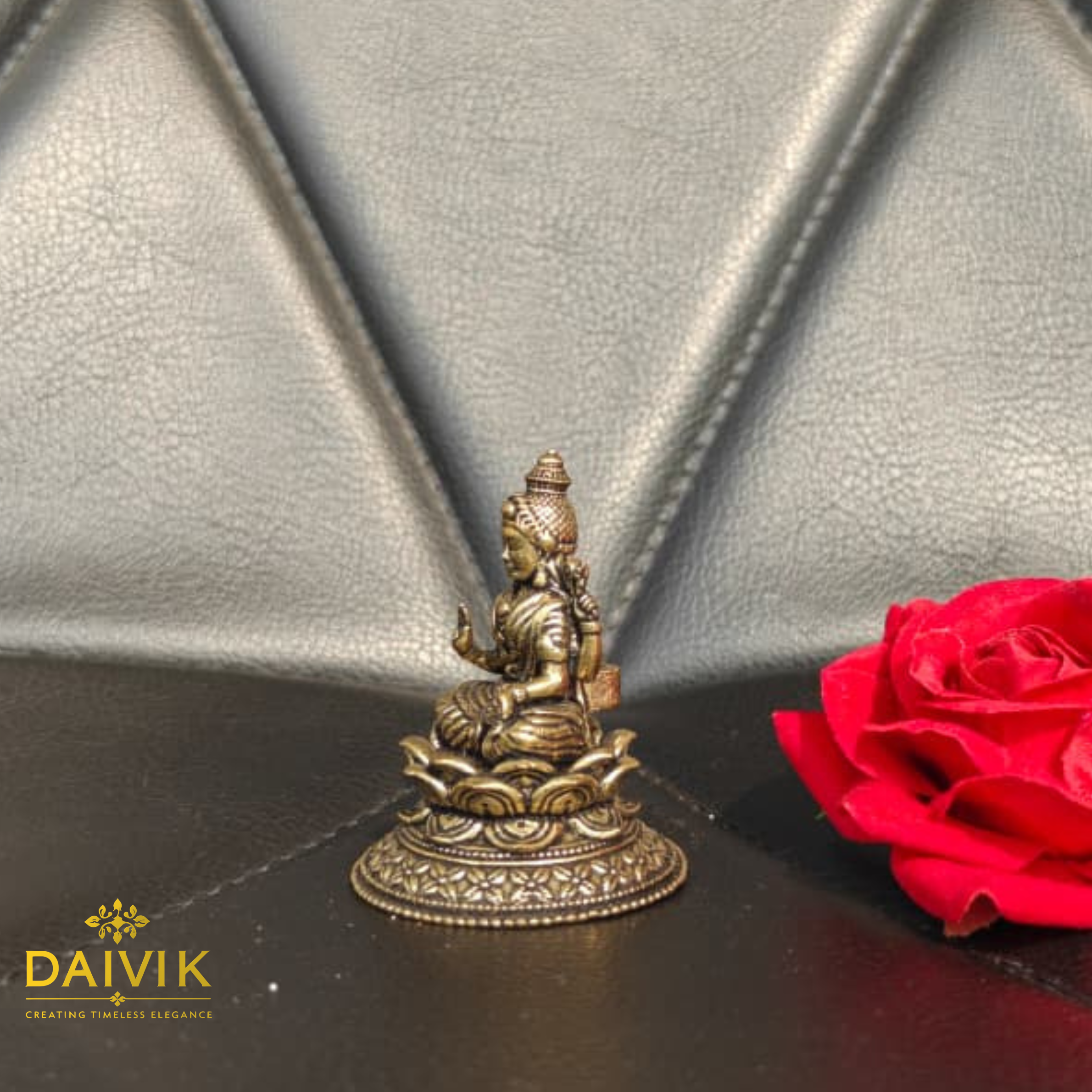 Maha Lakshmi Brass Idol