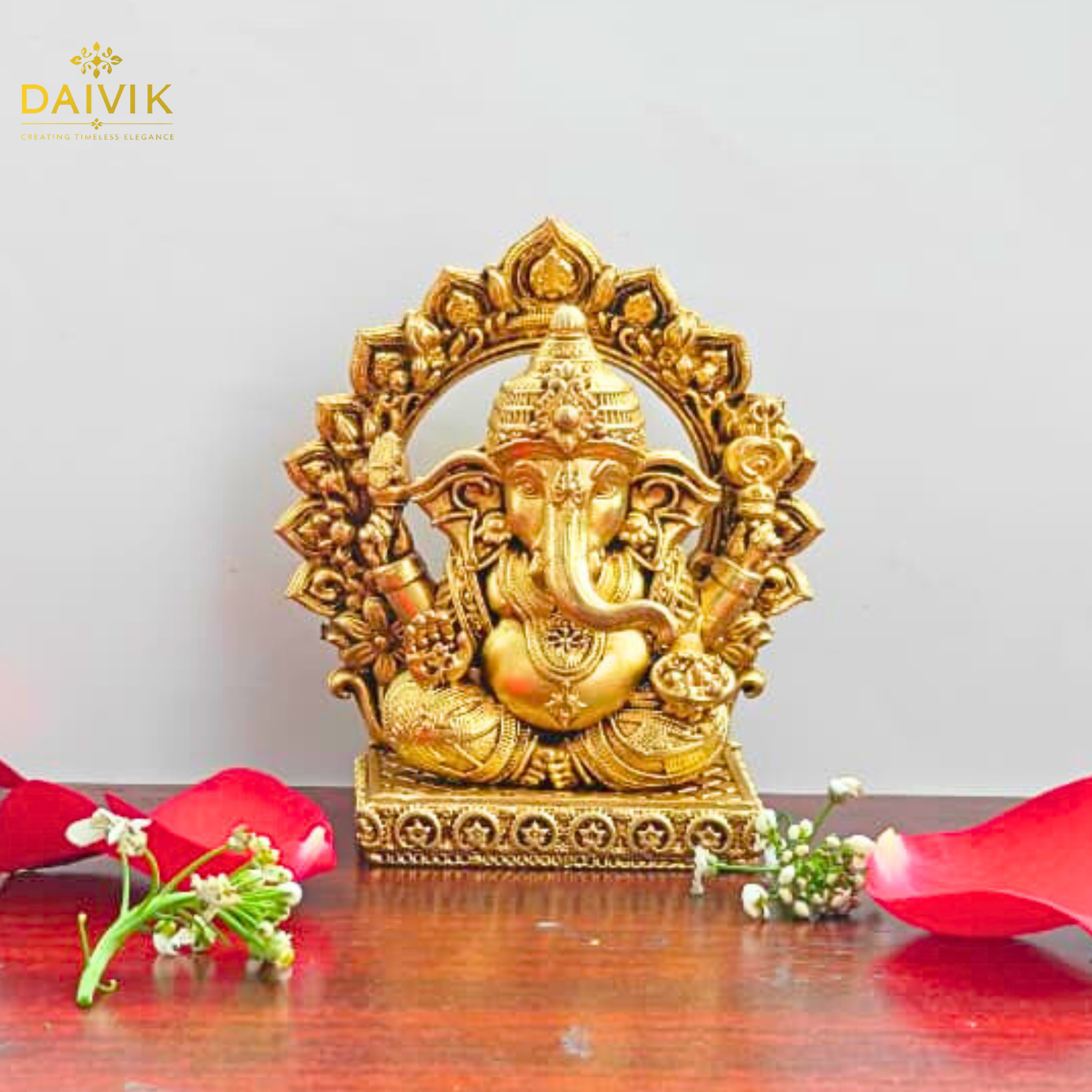 Bappa Vighnaharta Brass Idol