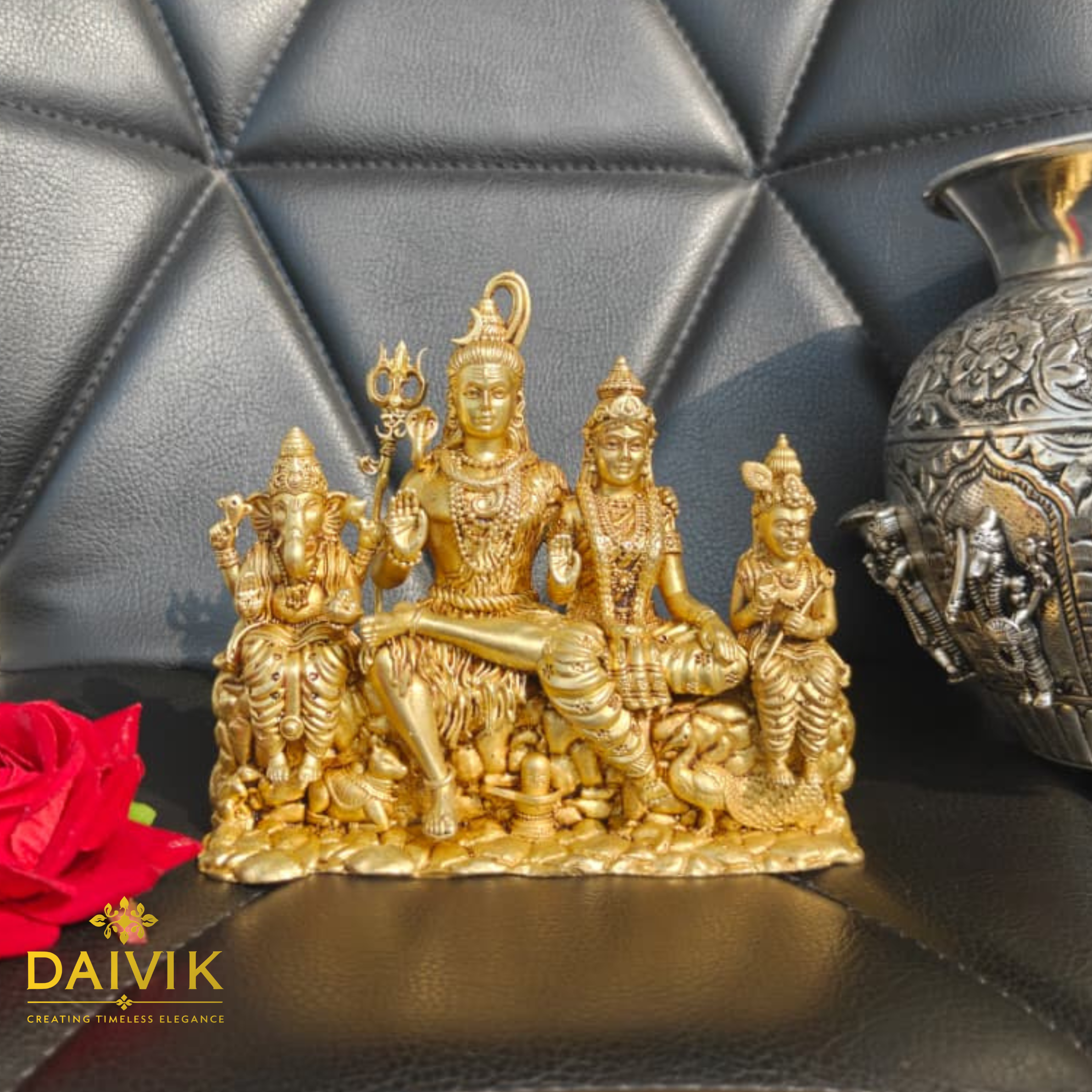Shiva Parivaar Brass Idol