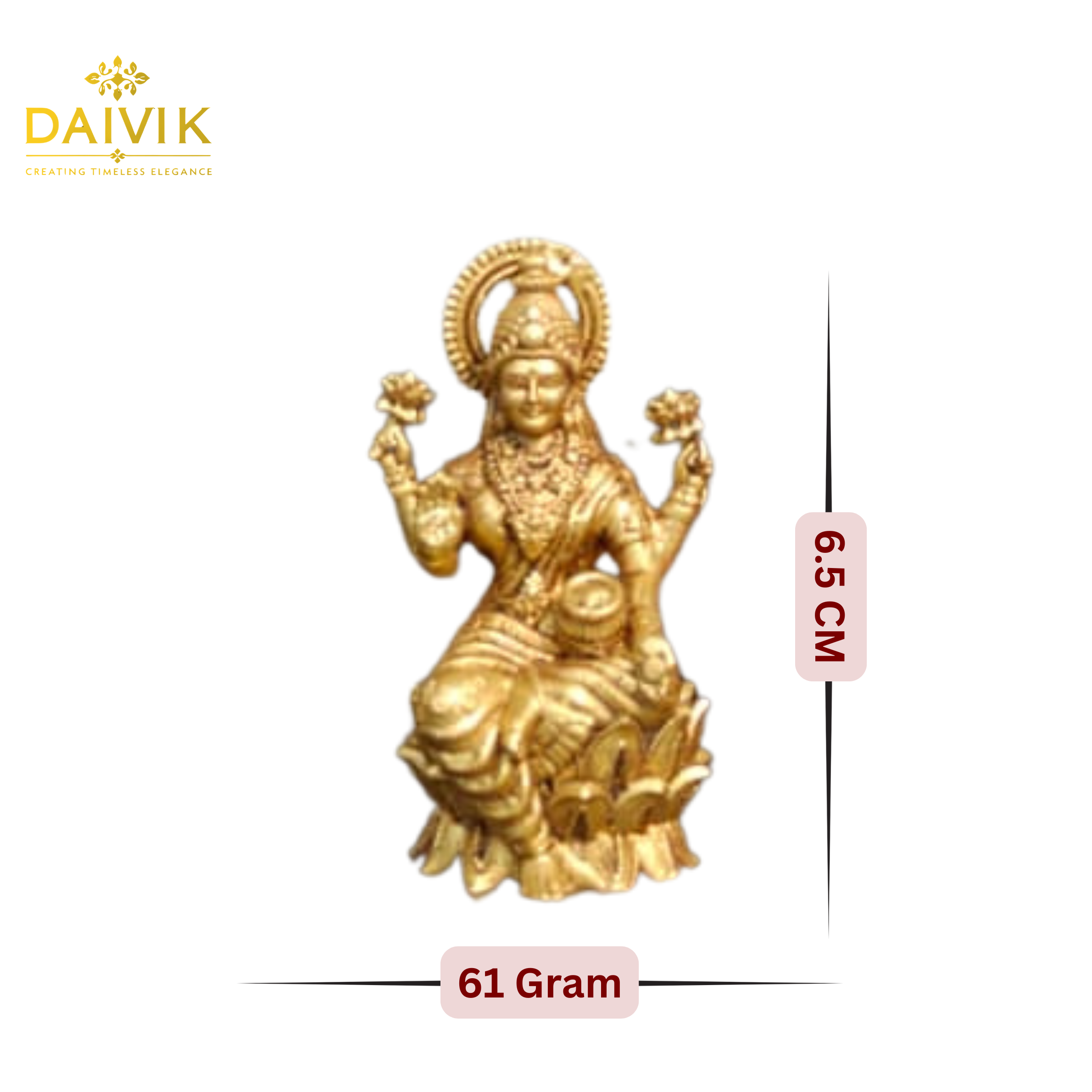 Ashta Lakshmi Brass Idol