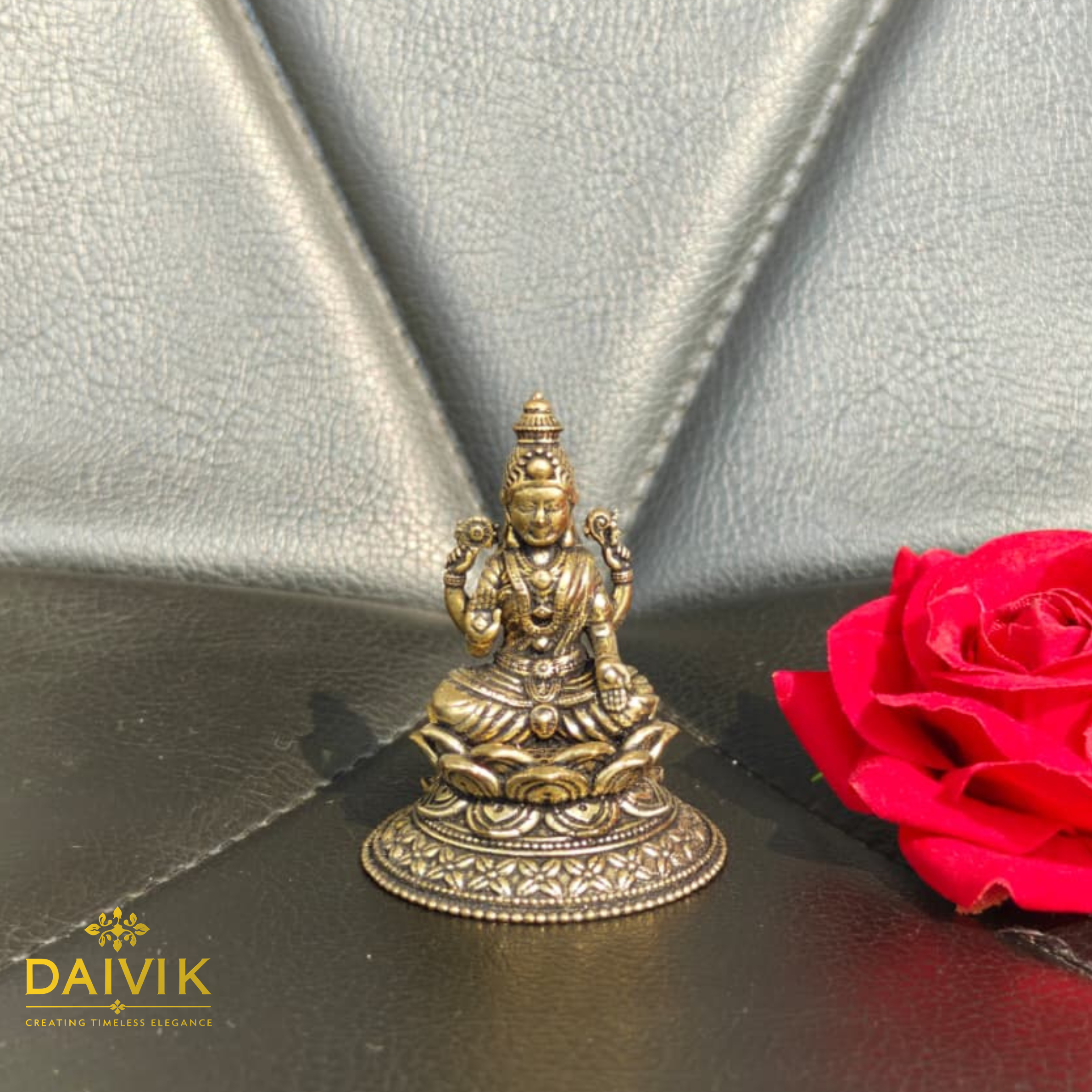 Maha Lakshmi Brass Idol