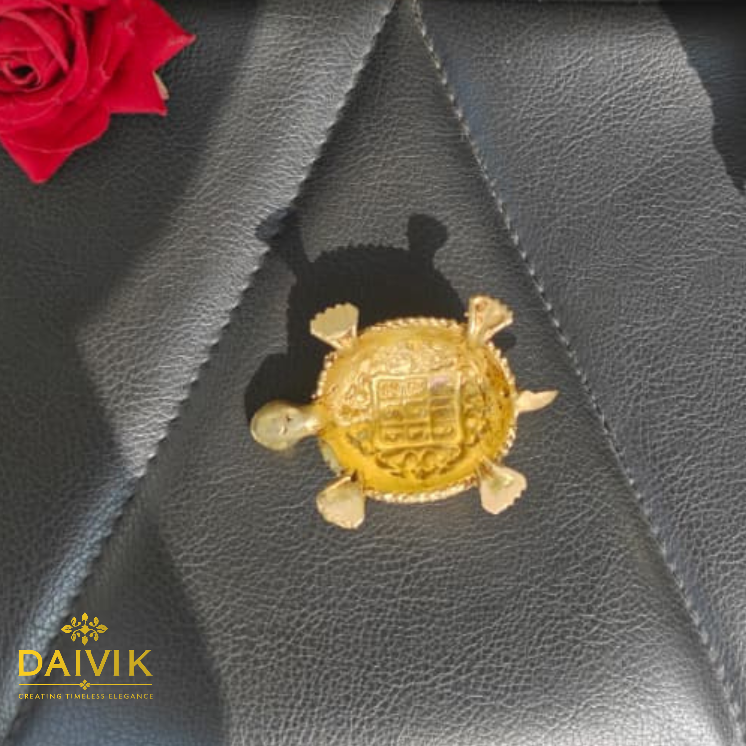 Lakshmi Kachua/Turtle Brass Idol