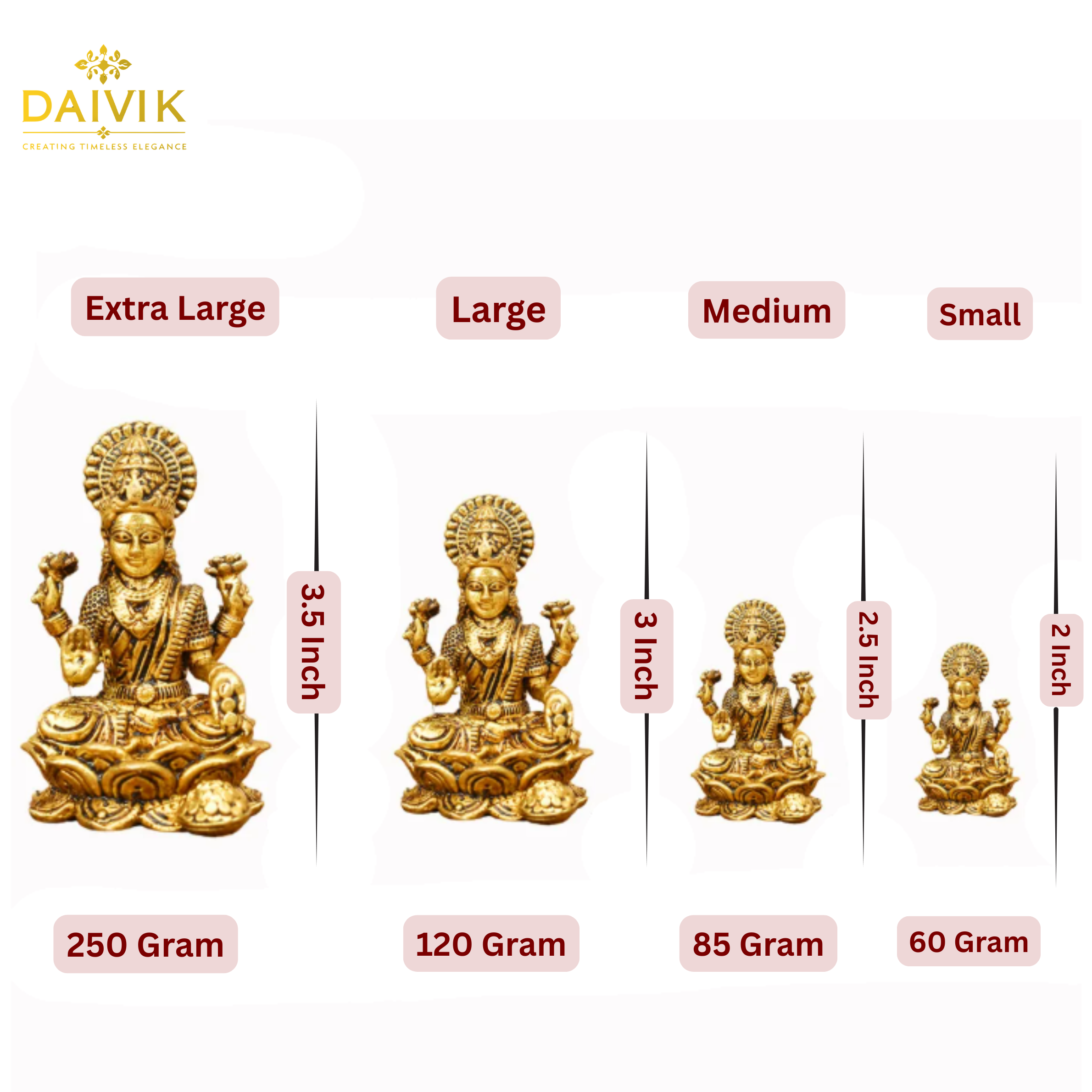 Haripriya Lakshmi Brass Idol