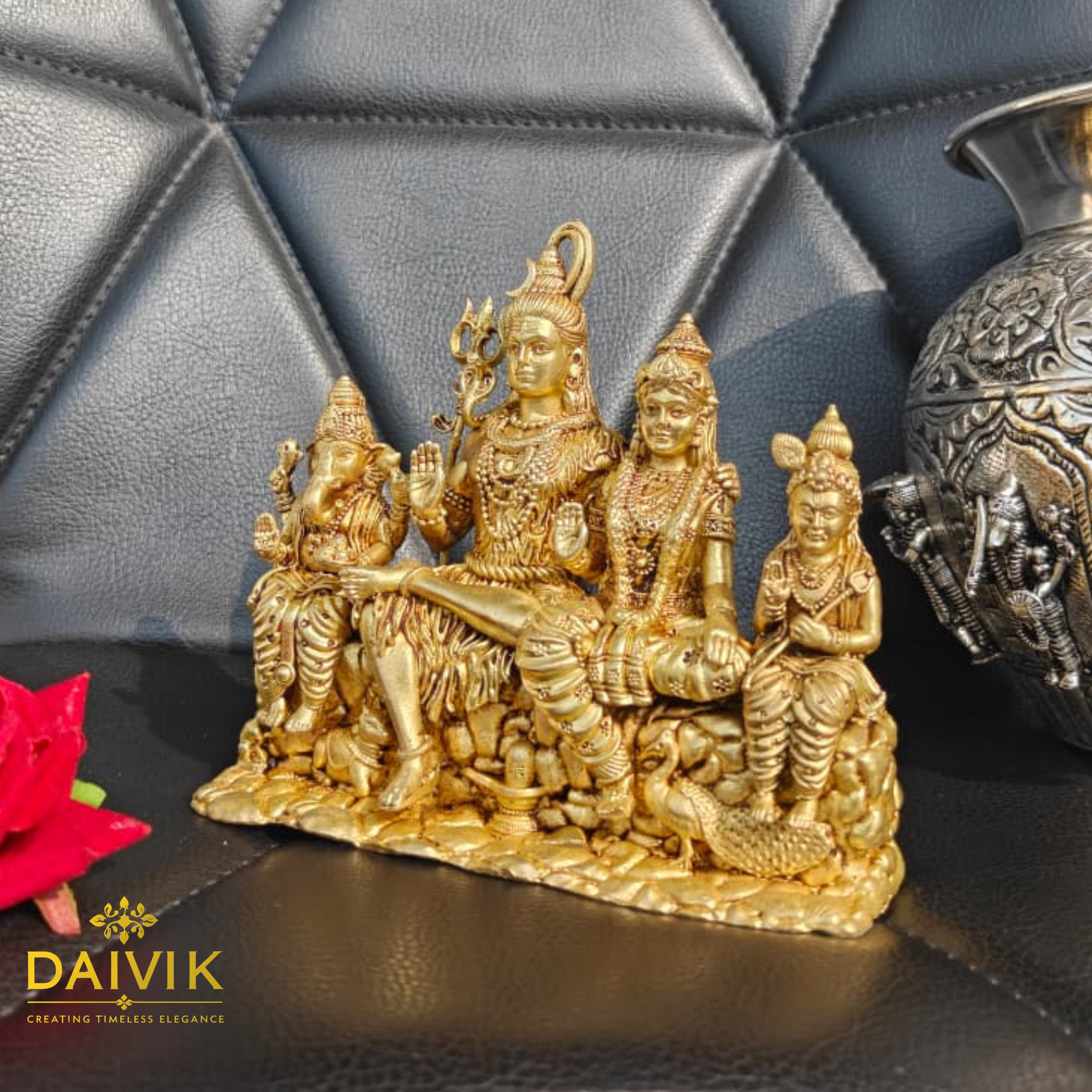 Shiva Parivaar Brass Idol