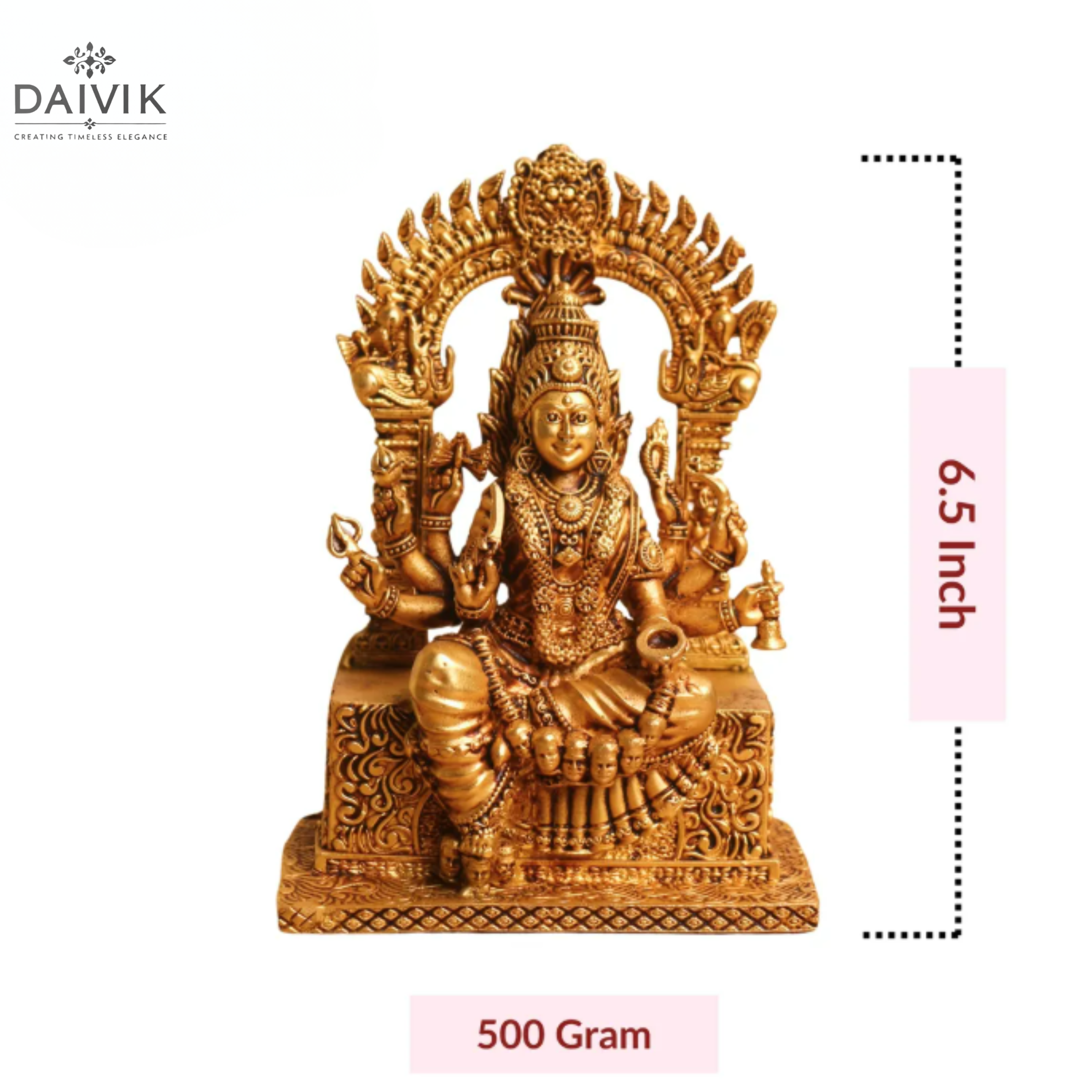 Rajeshwari/Mariamman/Mariaai Durga Brass Idol