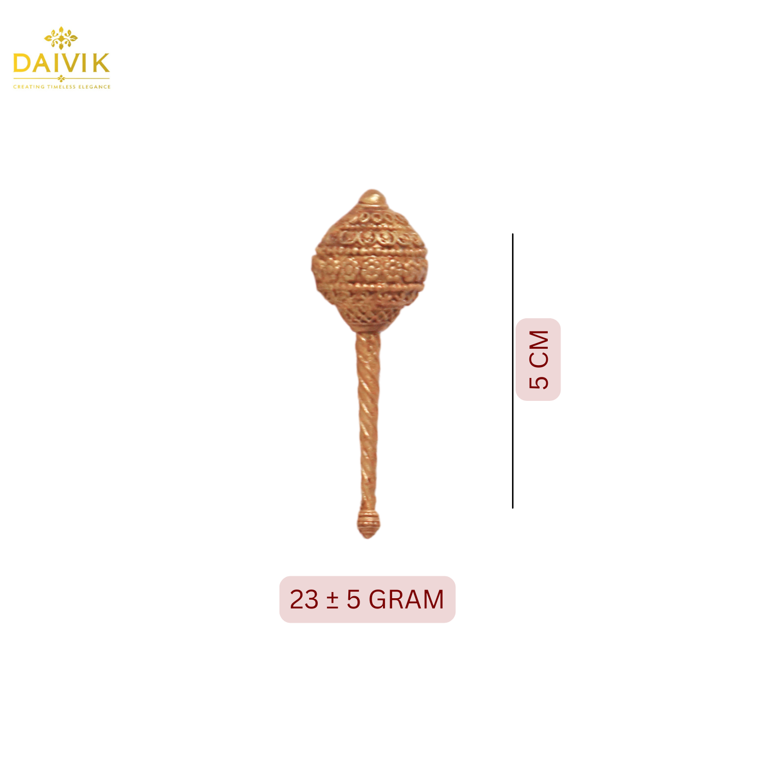 Hanuman Gada Brass Idol