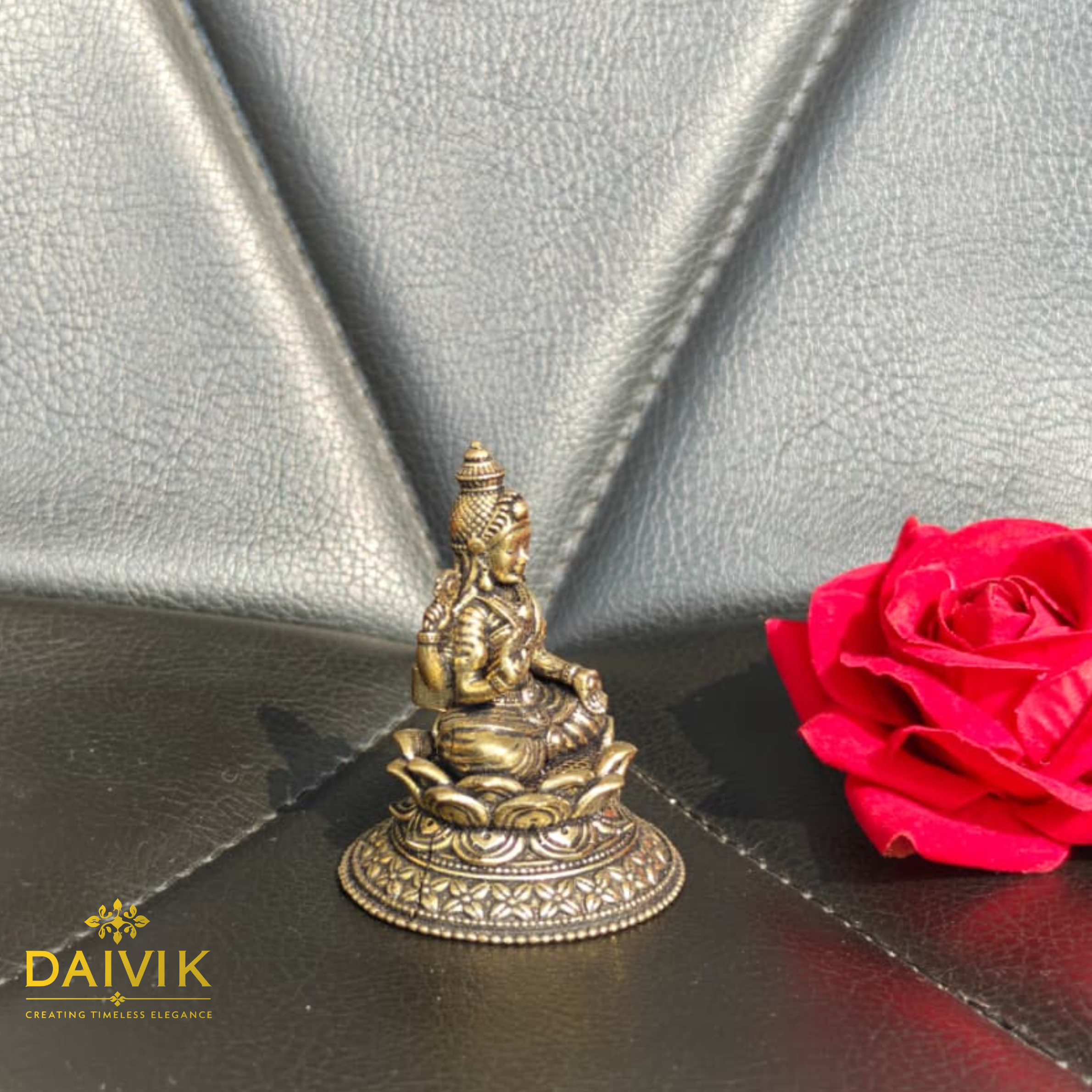 Maha Lakshmi Brass Idol