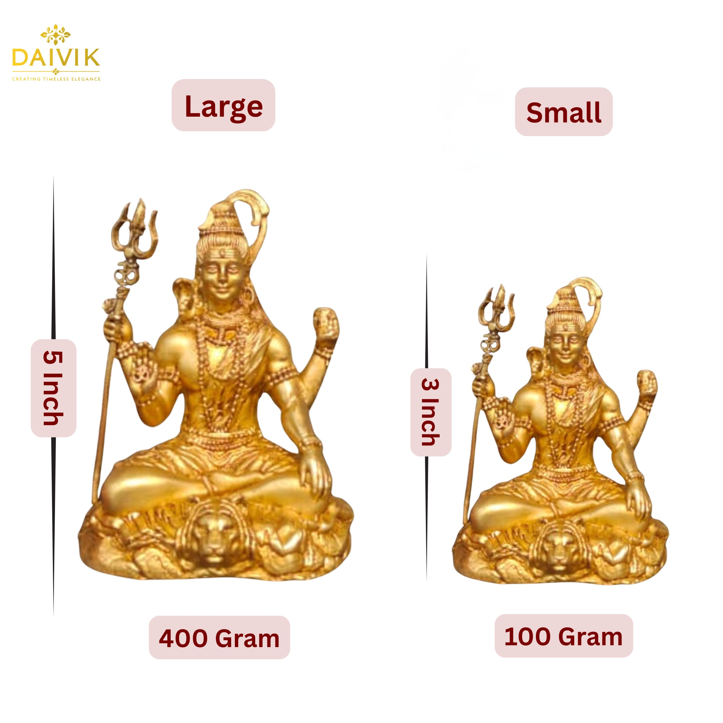 Mahadev ji Brass Idol