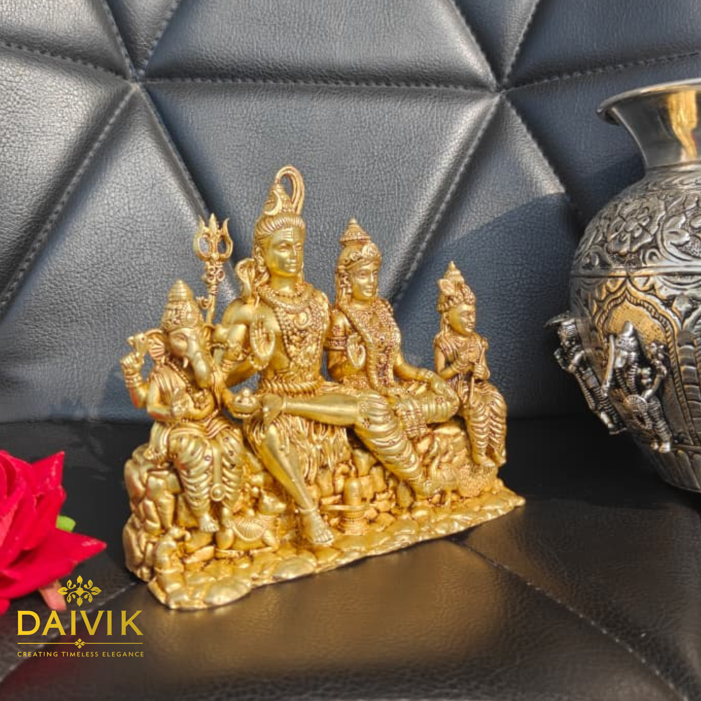 Shiva Parivaar Brass Idol