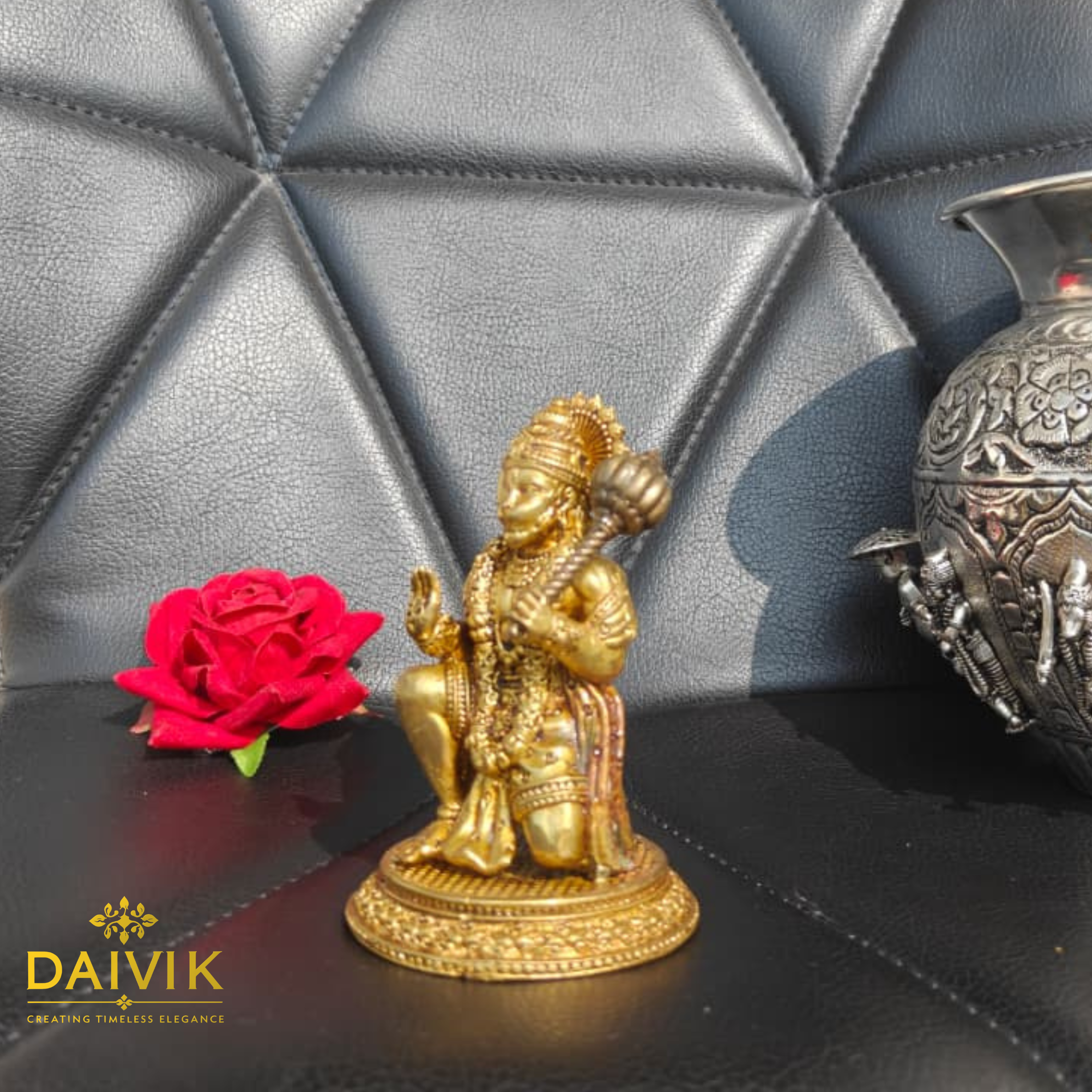  Sankat Mochan Hanuman Brass Idol