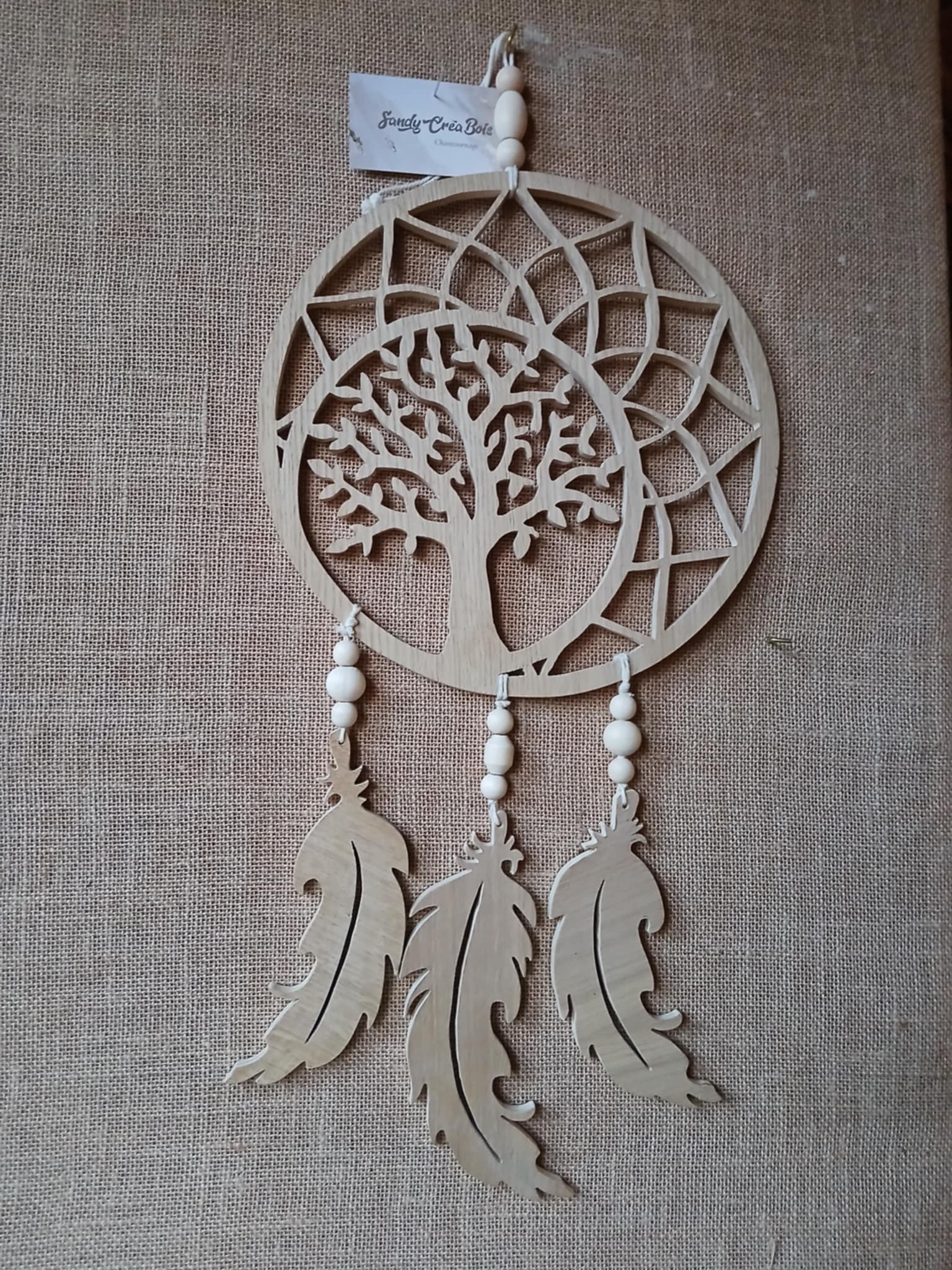 Attrape-rêves en bois