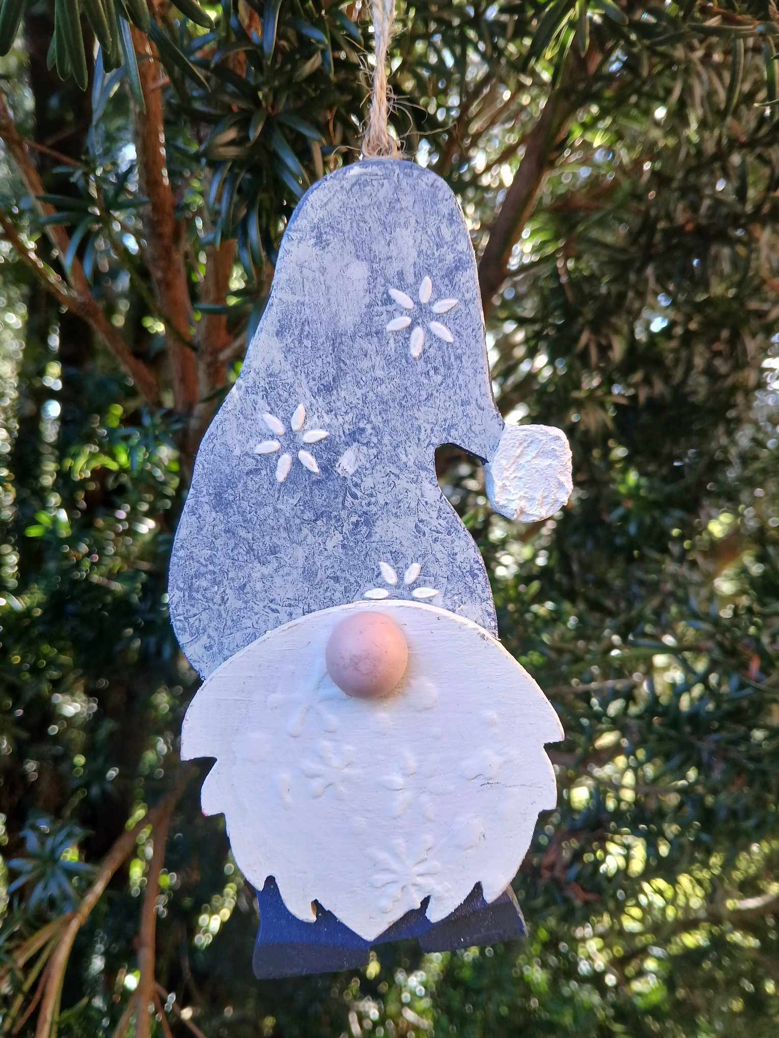 Gnome de Noël artisanal