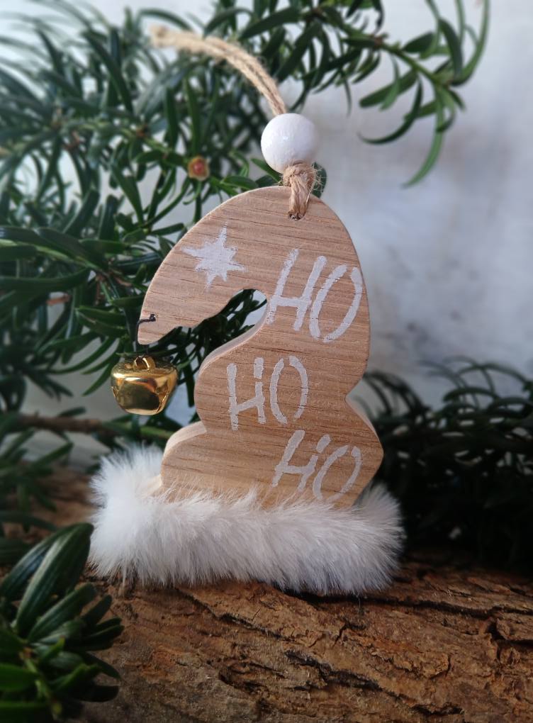 Bonnet de Père Noël Ho Ho Ho