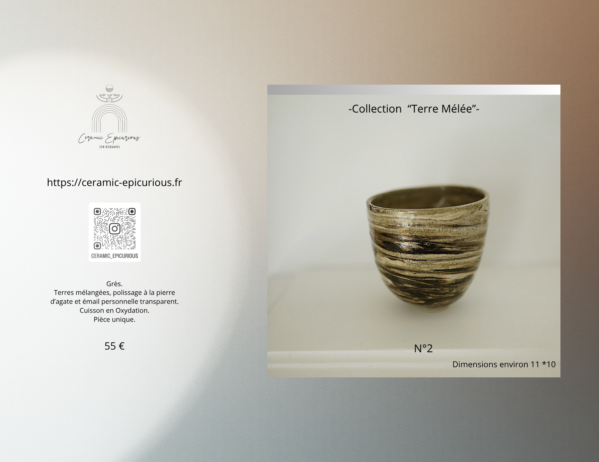 Gobelet Terre Mêlée