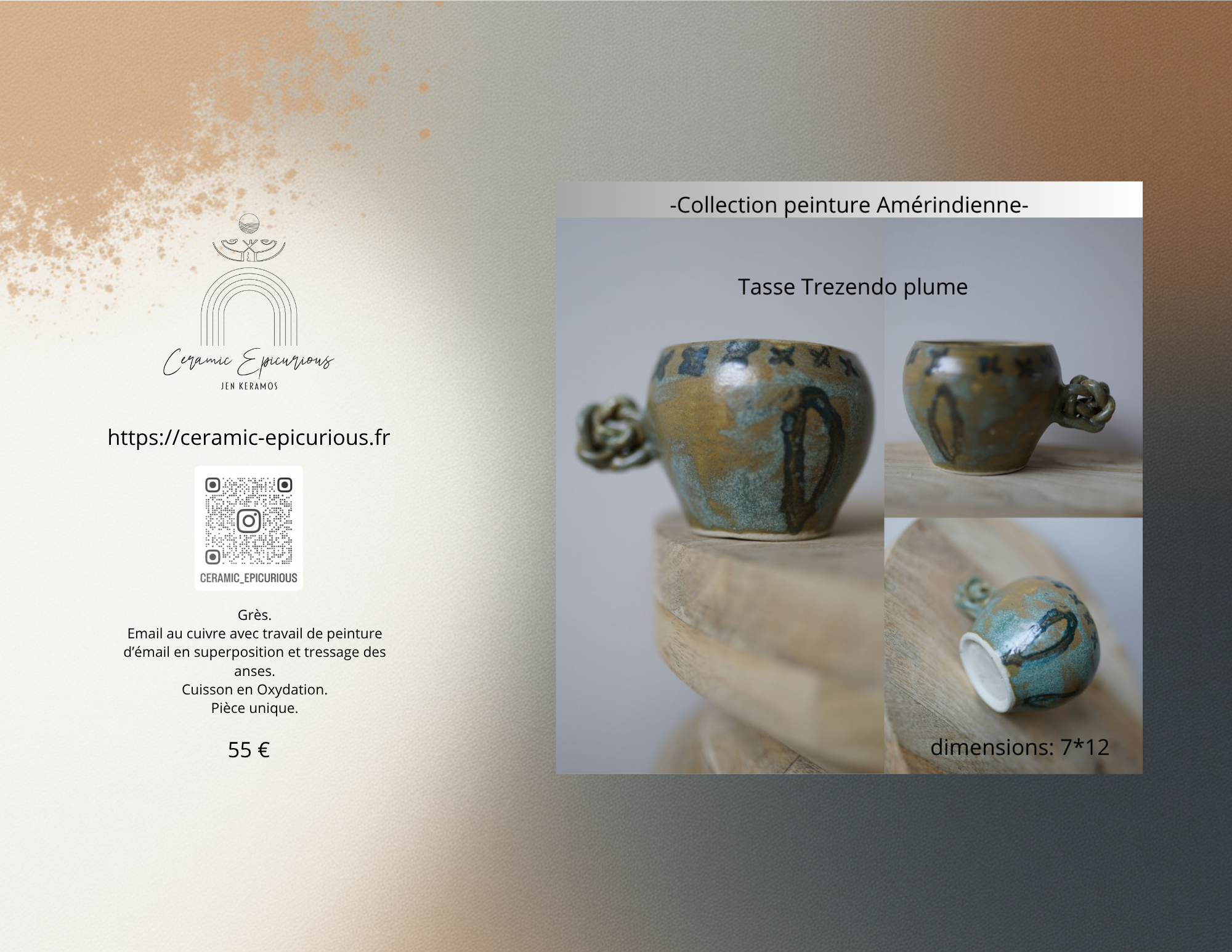 Tasse Trezendo plume