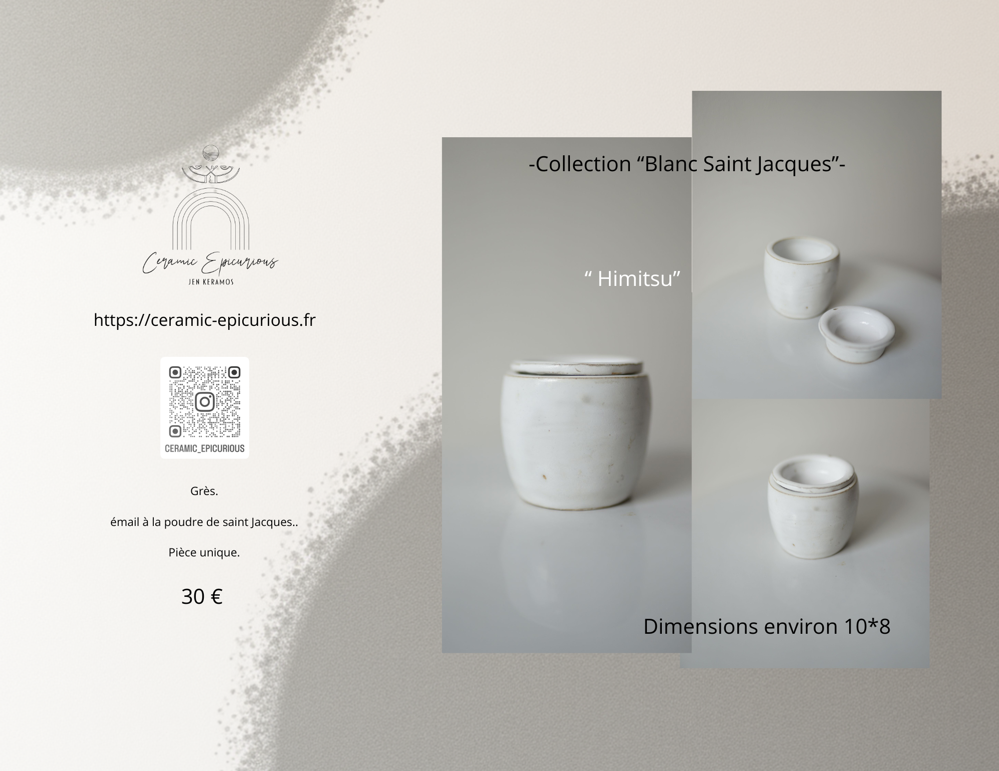 Pot en céramique Himitsu