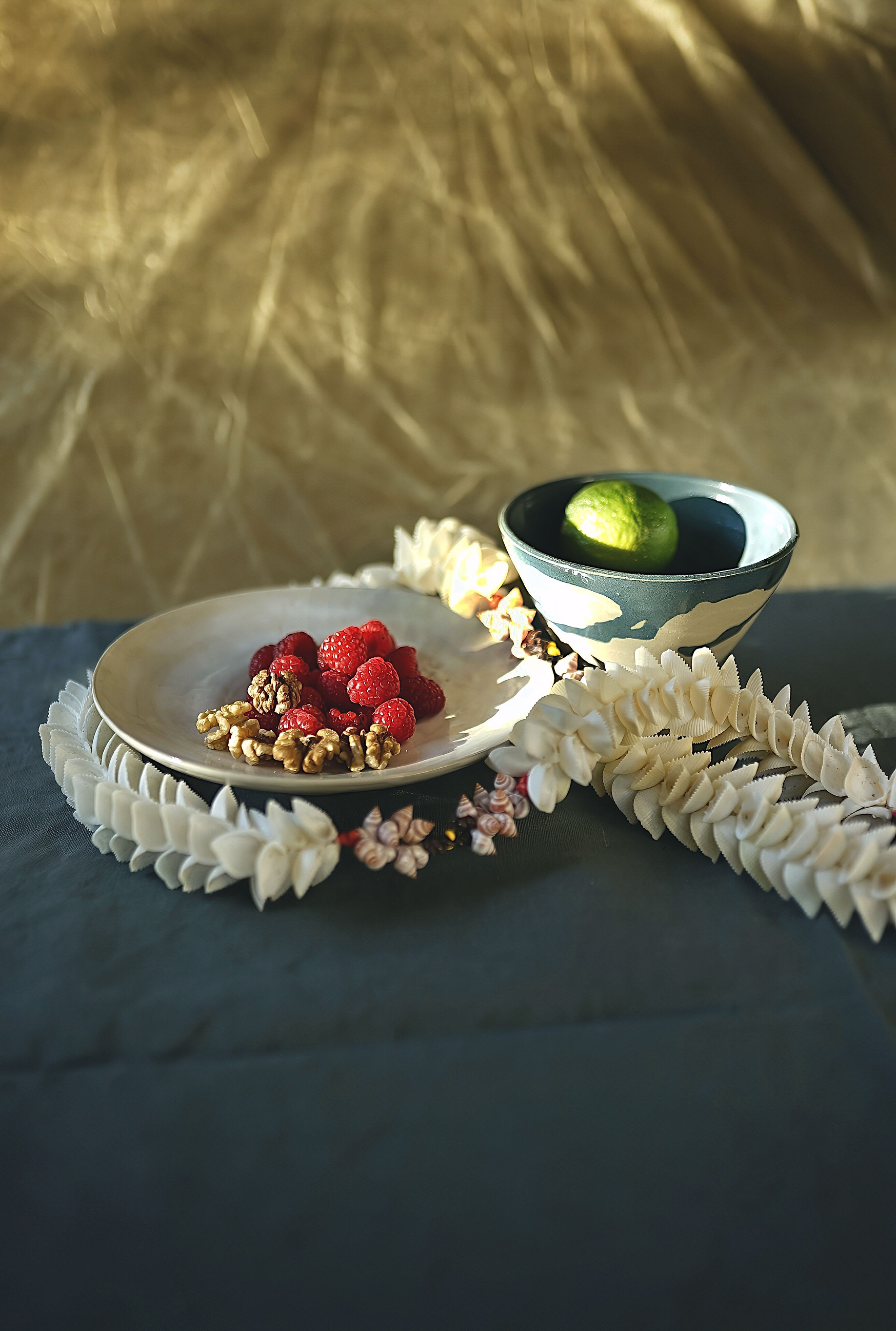 Assiette creuse à aile "Lechoso"