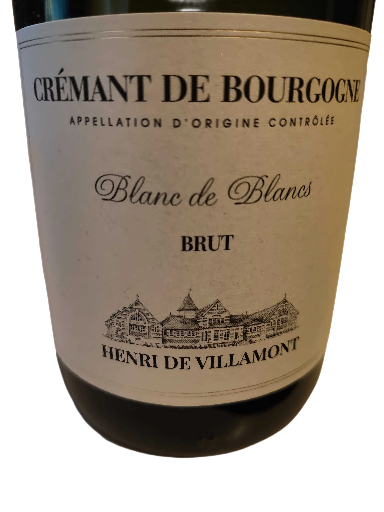 Henri de Villamont - Crémant de Bourgogne Brut, Blanc de Blancs (NV)