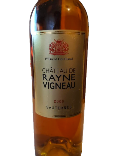 Château de Rayne Vigneau - Sauternes (2009) [Legendarisch Bordeauxjaar]