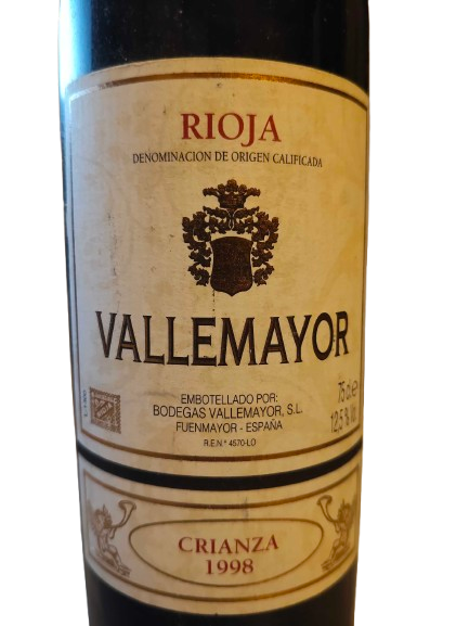 Vallemayor - Rioja Crianza (1998)