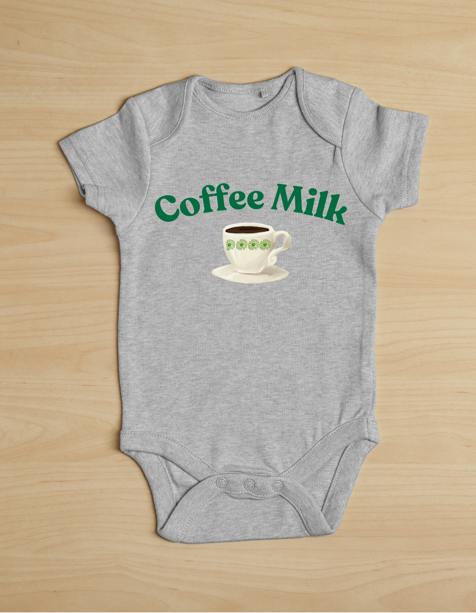 Coffee Milk Baby Onesie