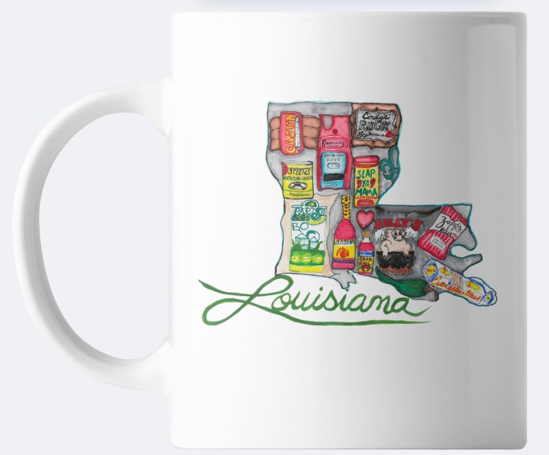 PREORDER: Louisiana State Icon Mug