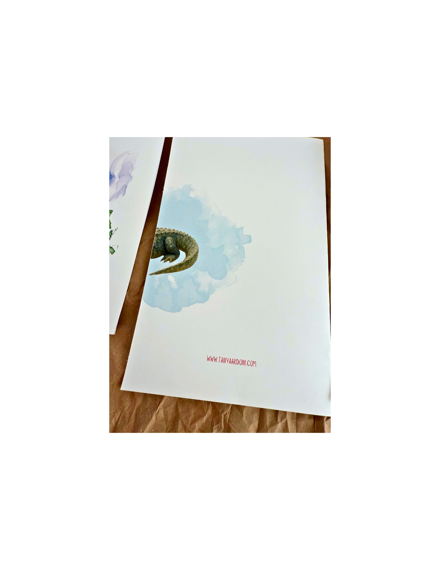 Louisiana Themed Watercolor Christmas Cards