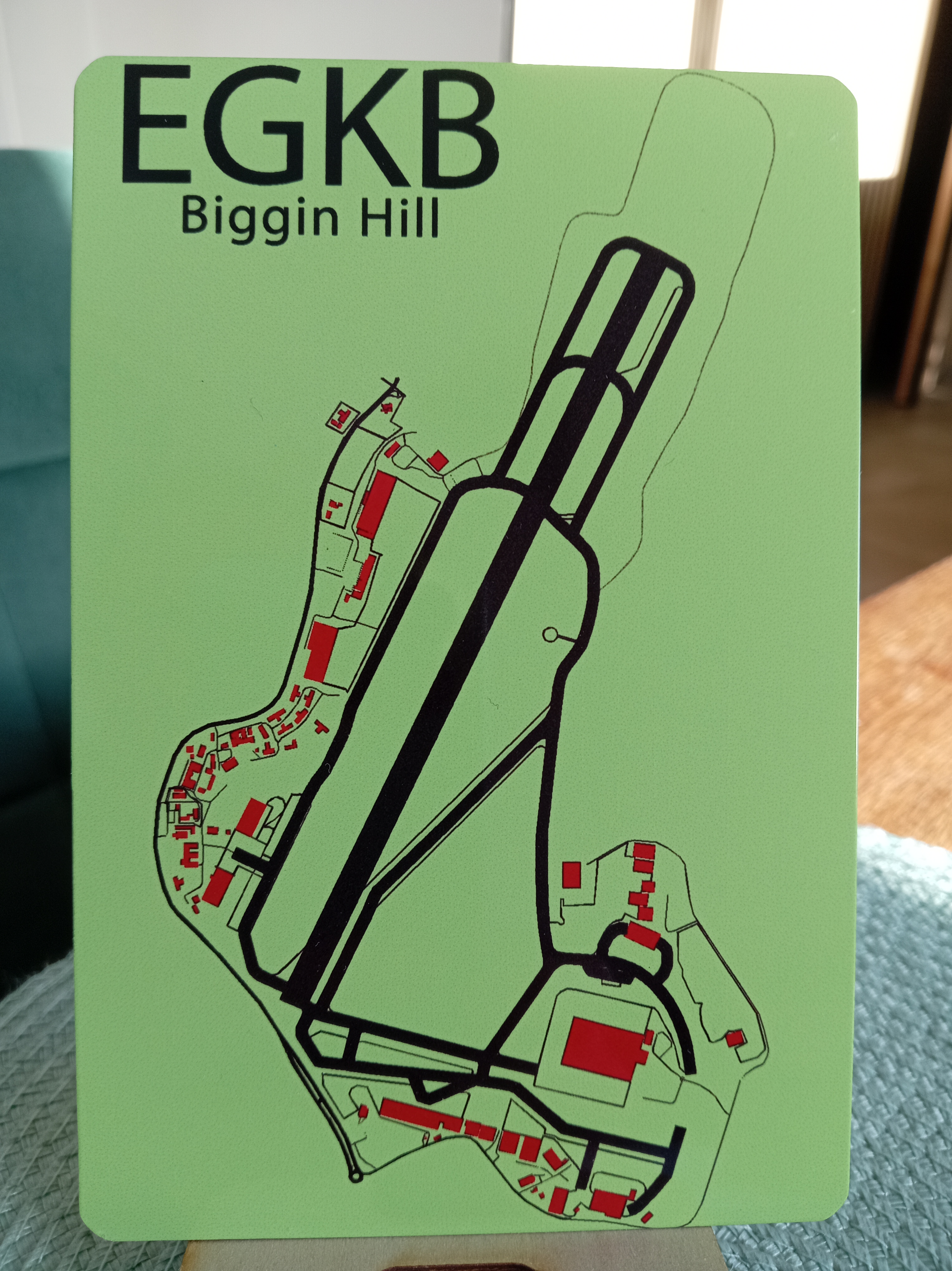 Biggin Hill Airport (EGKB) Aviation Metal Print