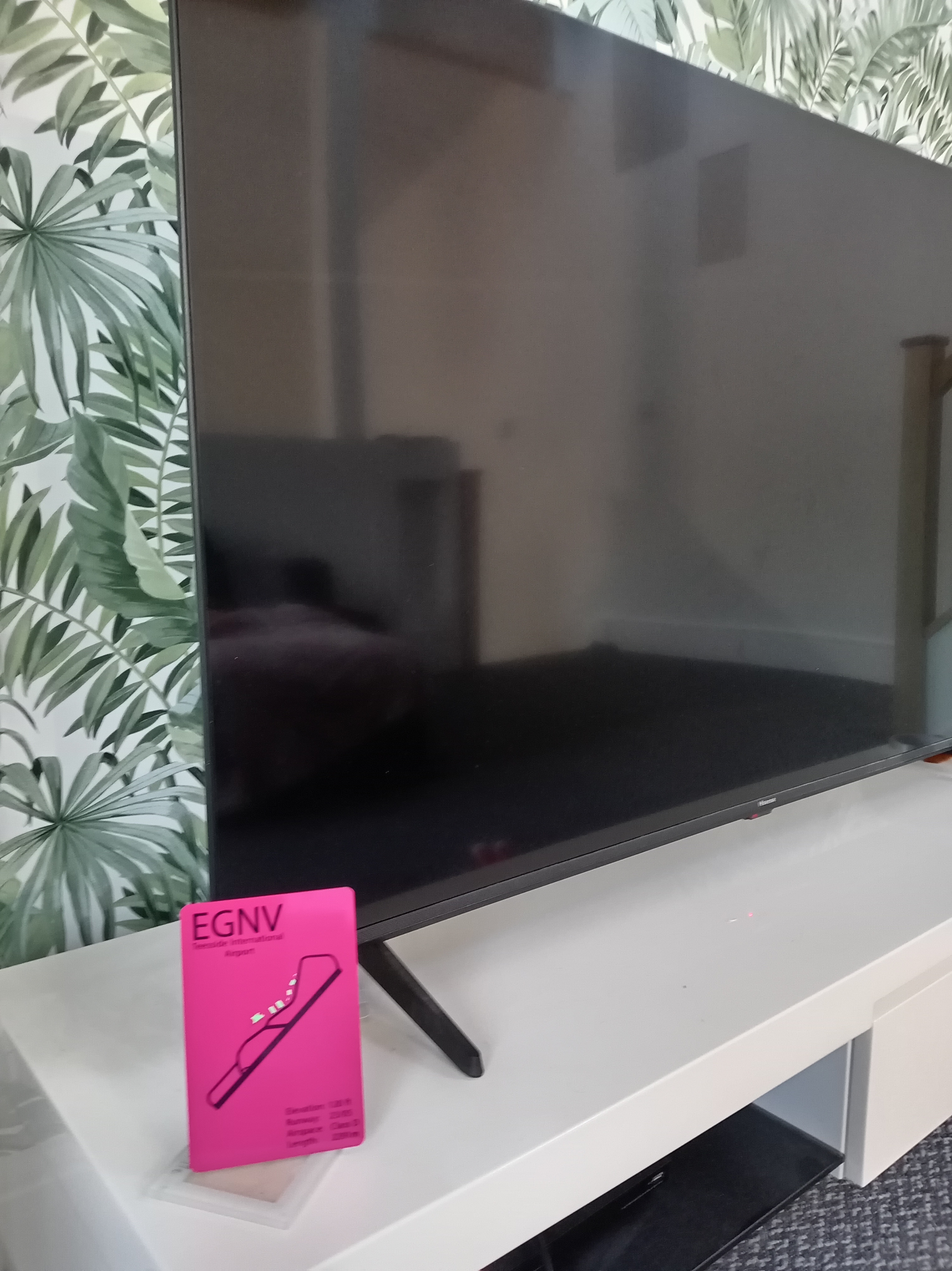 Teesside International Airport (EGNV) Aviation Metal Print