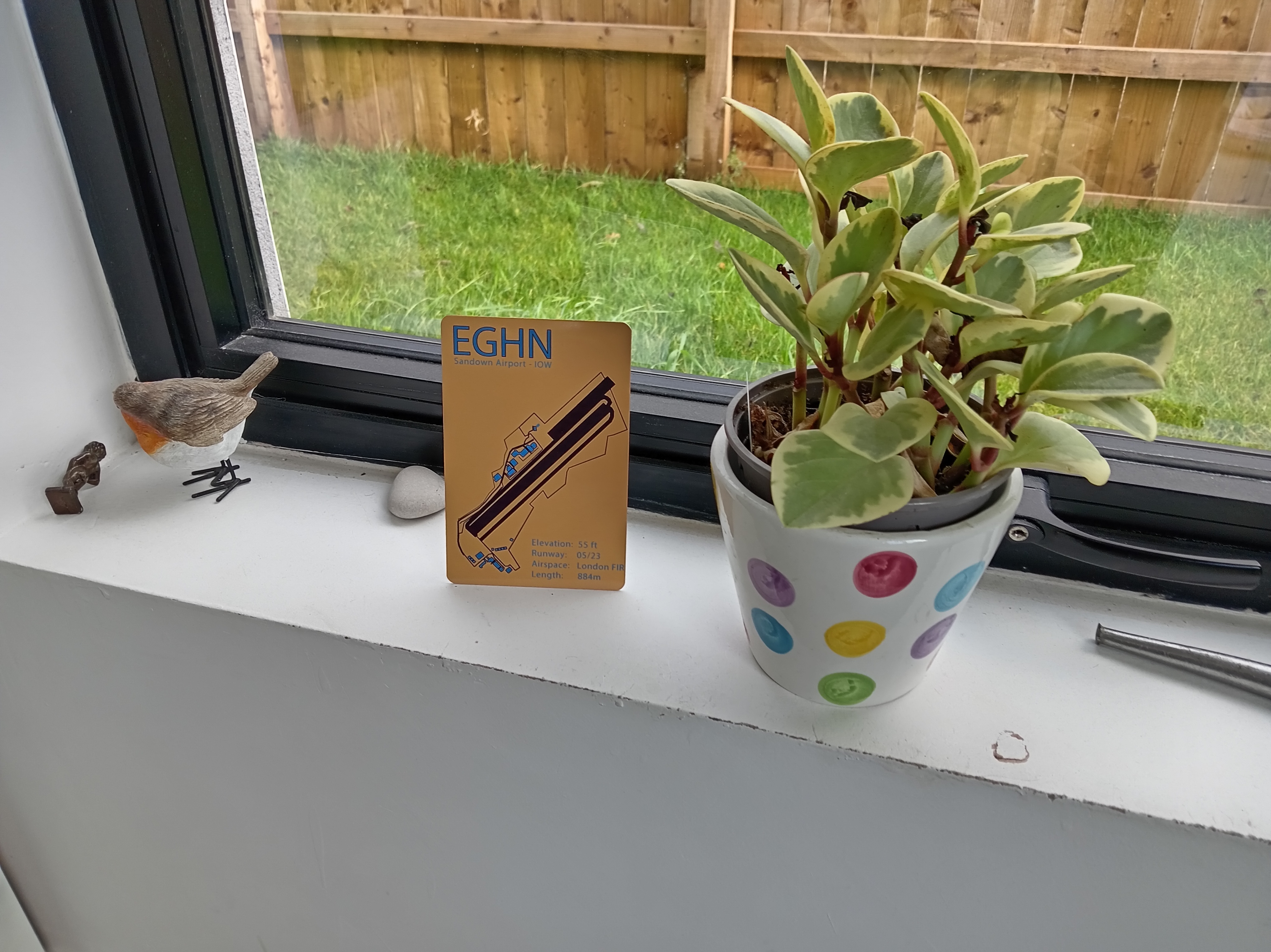 Sandown Airport (EGHN) Aviation Metal Print