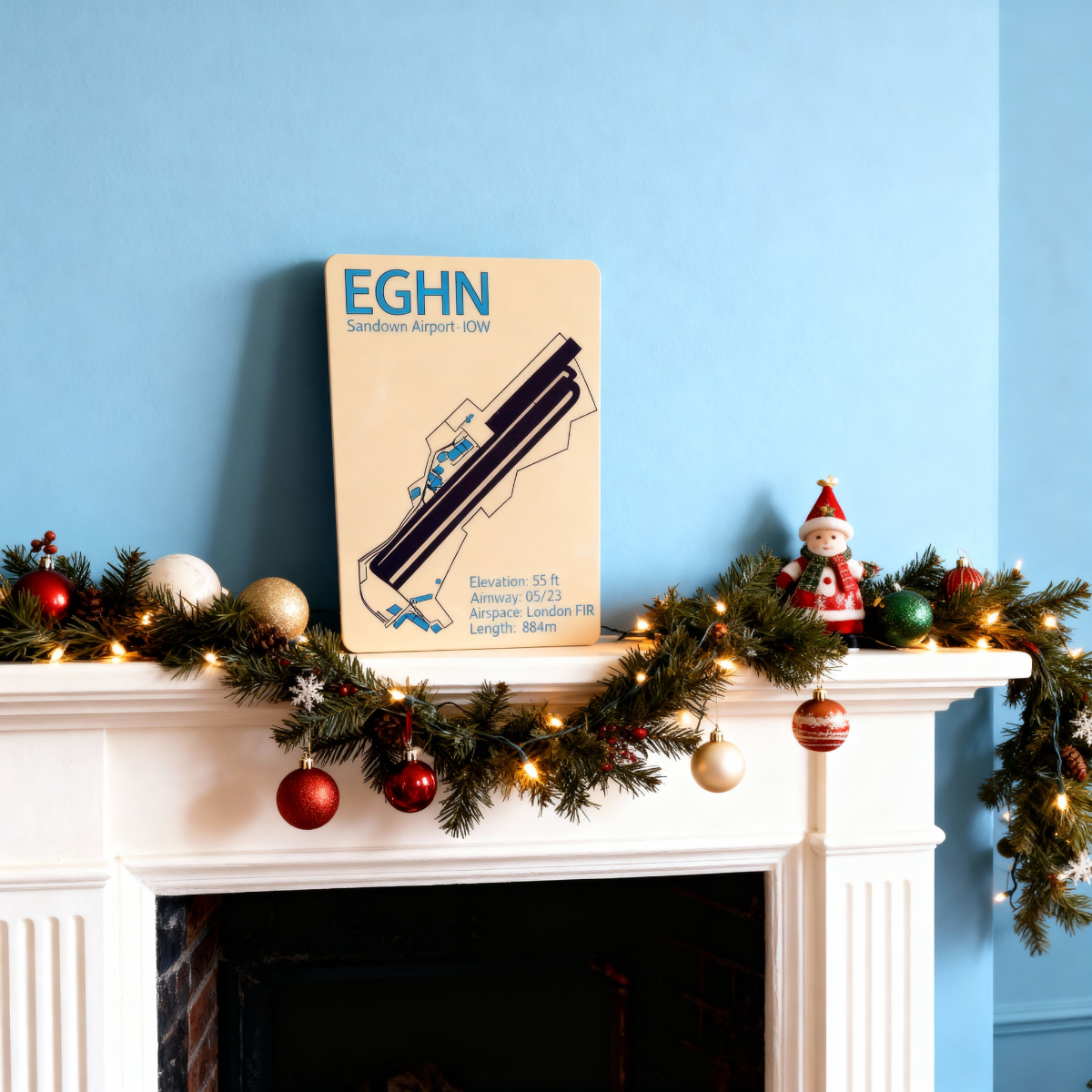 Sandown Airport (EGHN) Aviation Metal Print