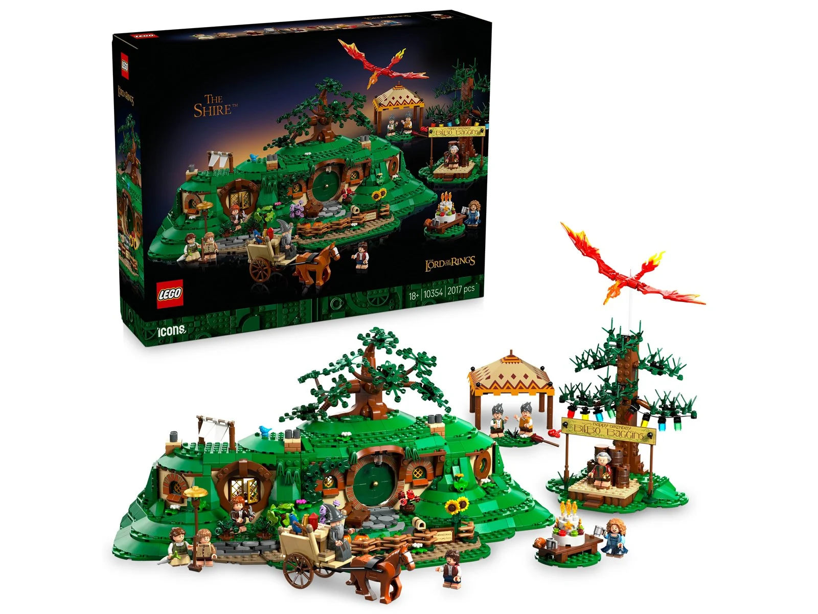 Lego® Icons 10354 Der Herr der Ringe: Das Auenland