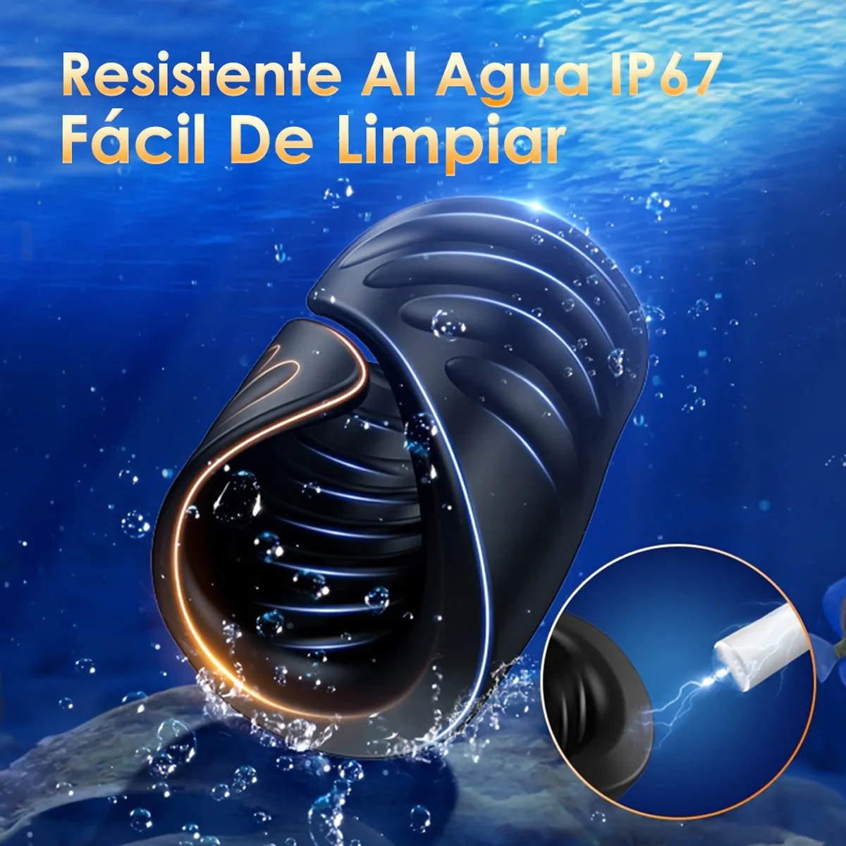 Masturbador Masculino a Prueba de Agua
