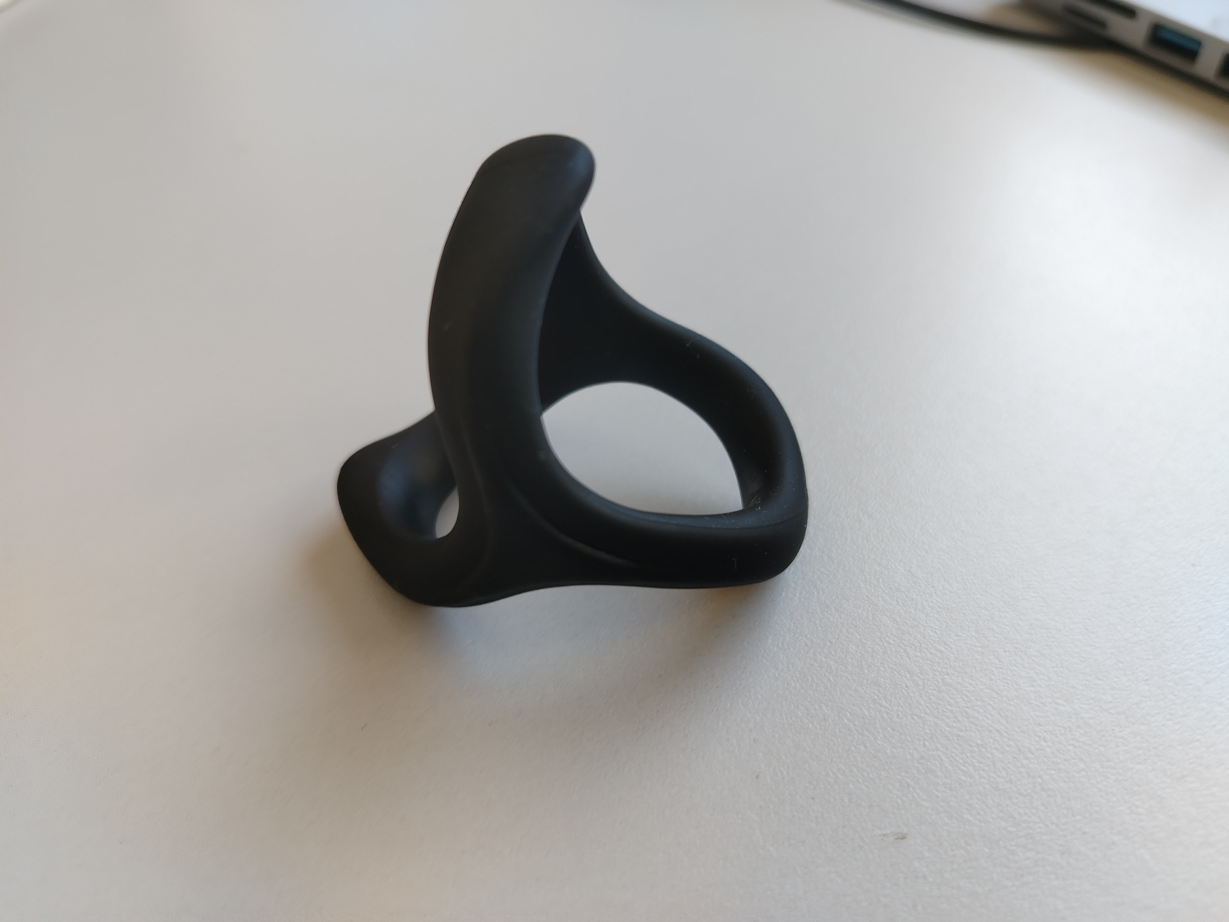 Anillo retardante de goma para pene y testitulos