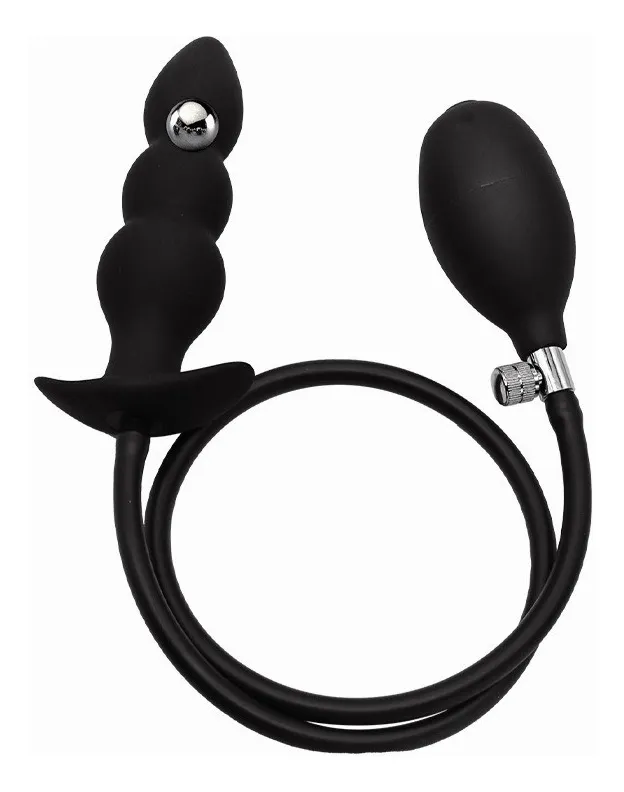 Plug anal inflable