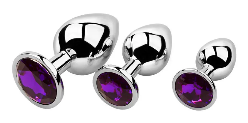 Juego Plugs anales Metalicos