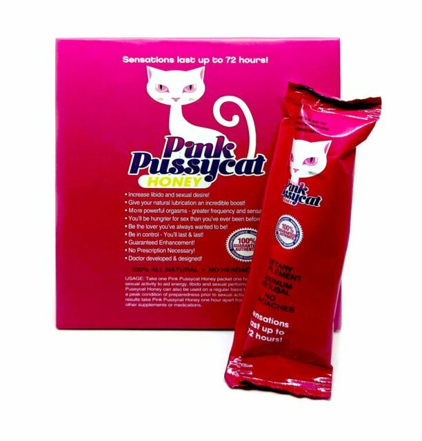 Pink Pussycat Honey para mejorar rendimiento y apetito sexual (Precio por sobre)