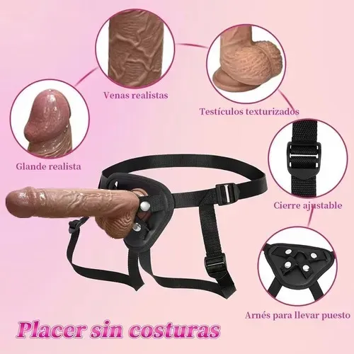 Arnes con consolador