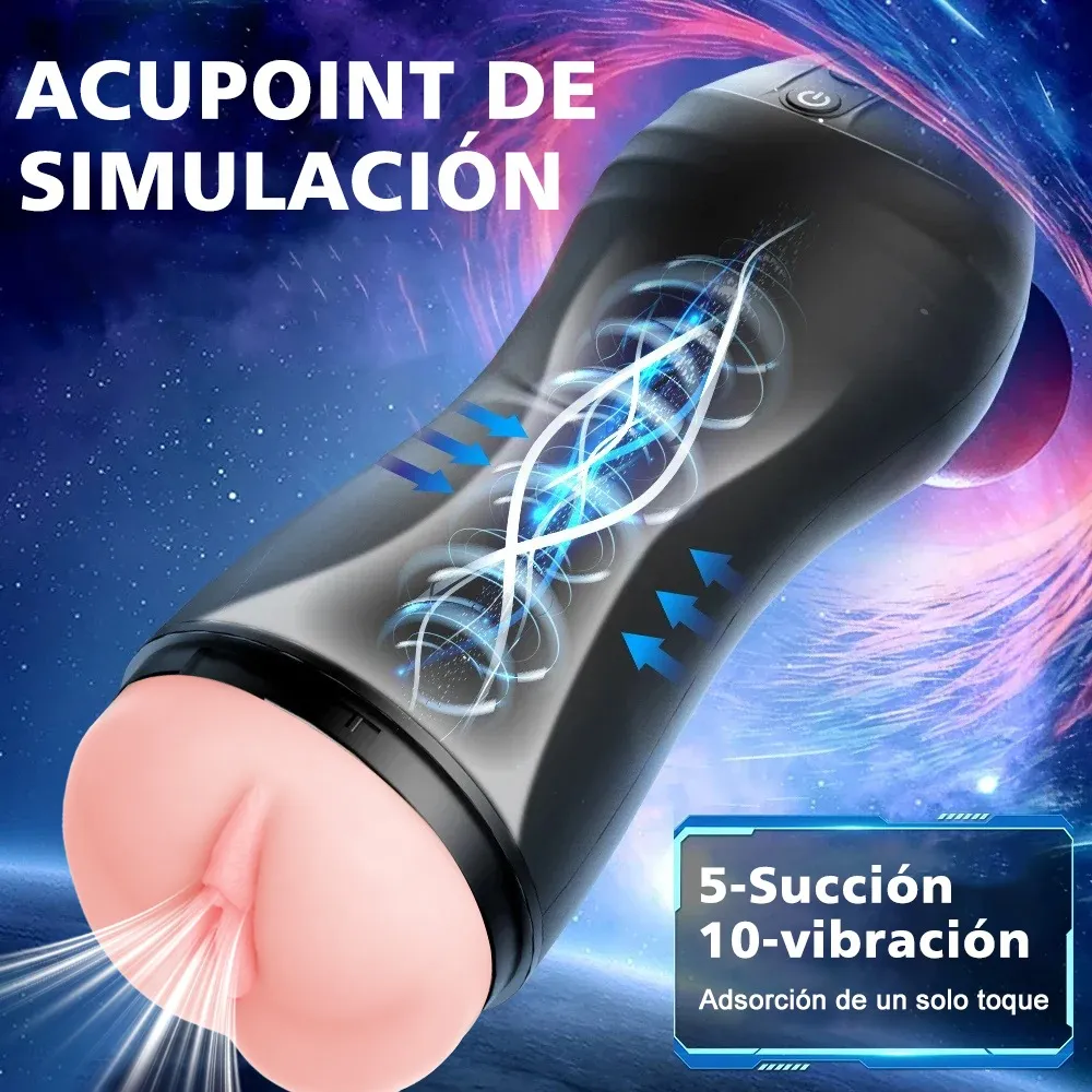 Masturbador masculino de simulación