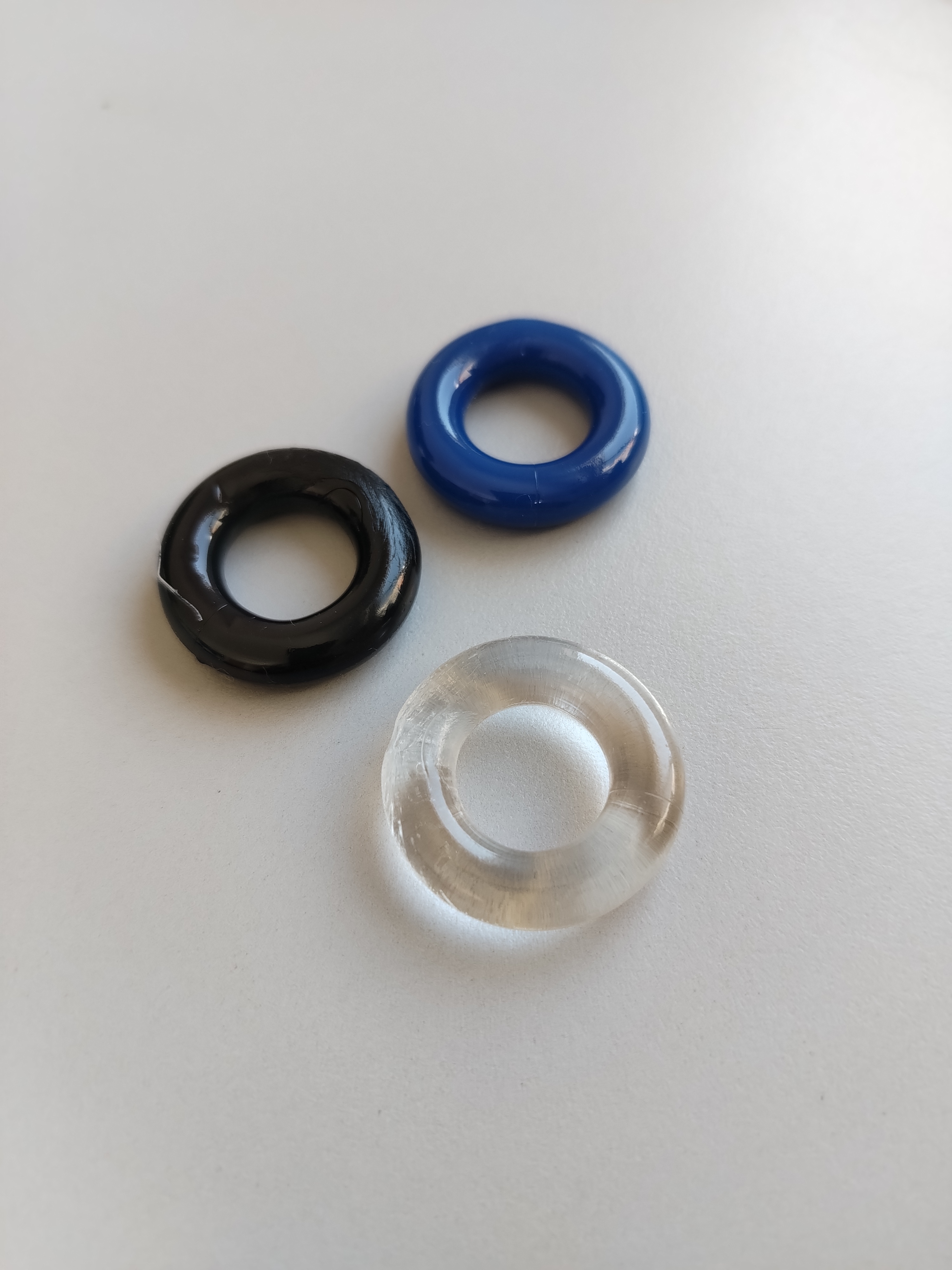 Juego de anillos de goma (3 piezas)