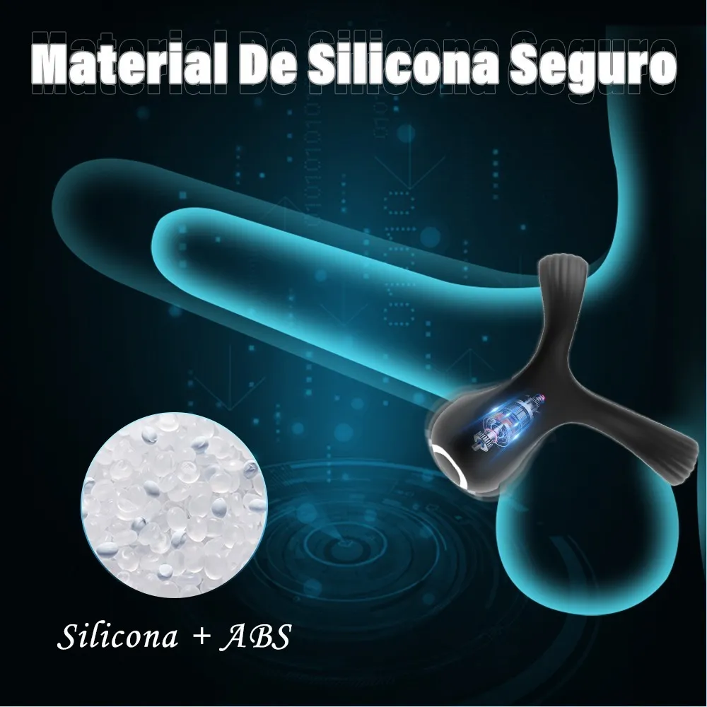 Anillo vibrador impermeable IPX7