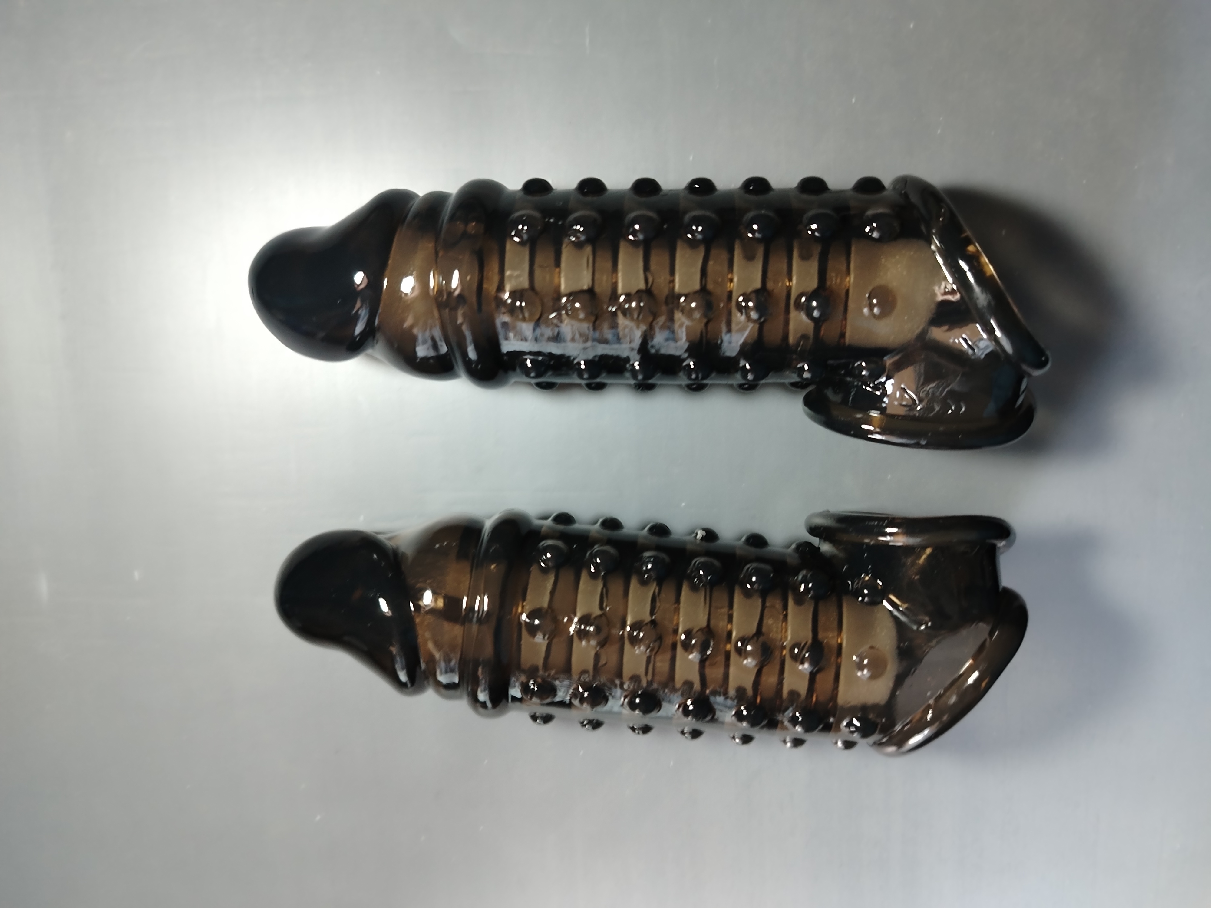 Juego de funda para pene texturizada