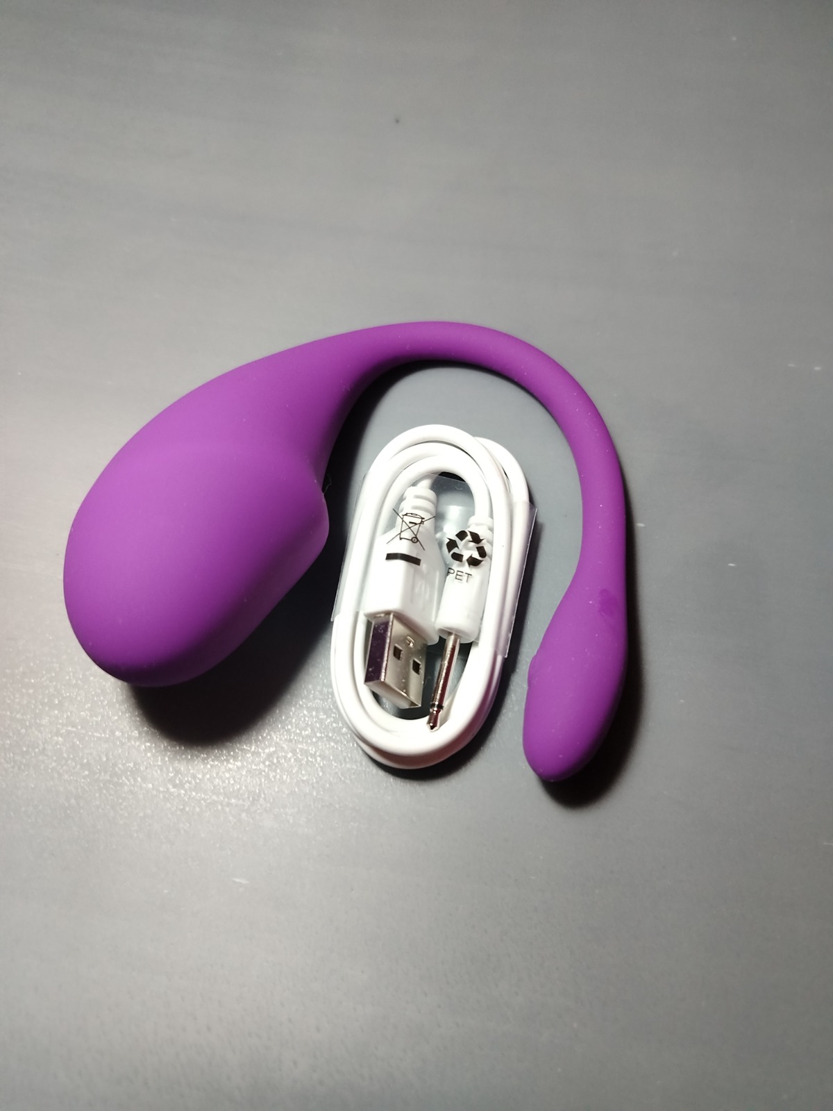Huevo vibrador inalámbrico recargable