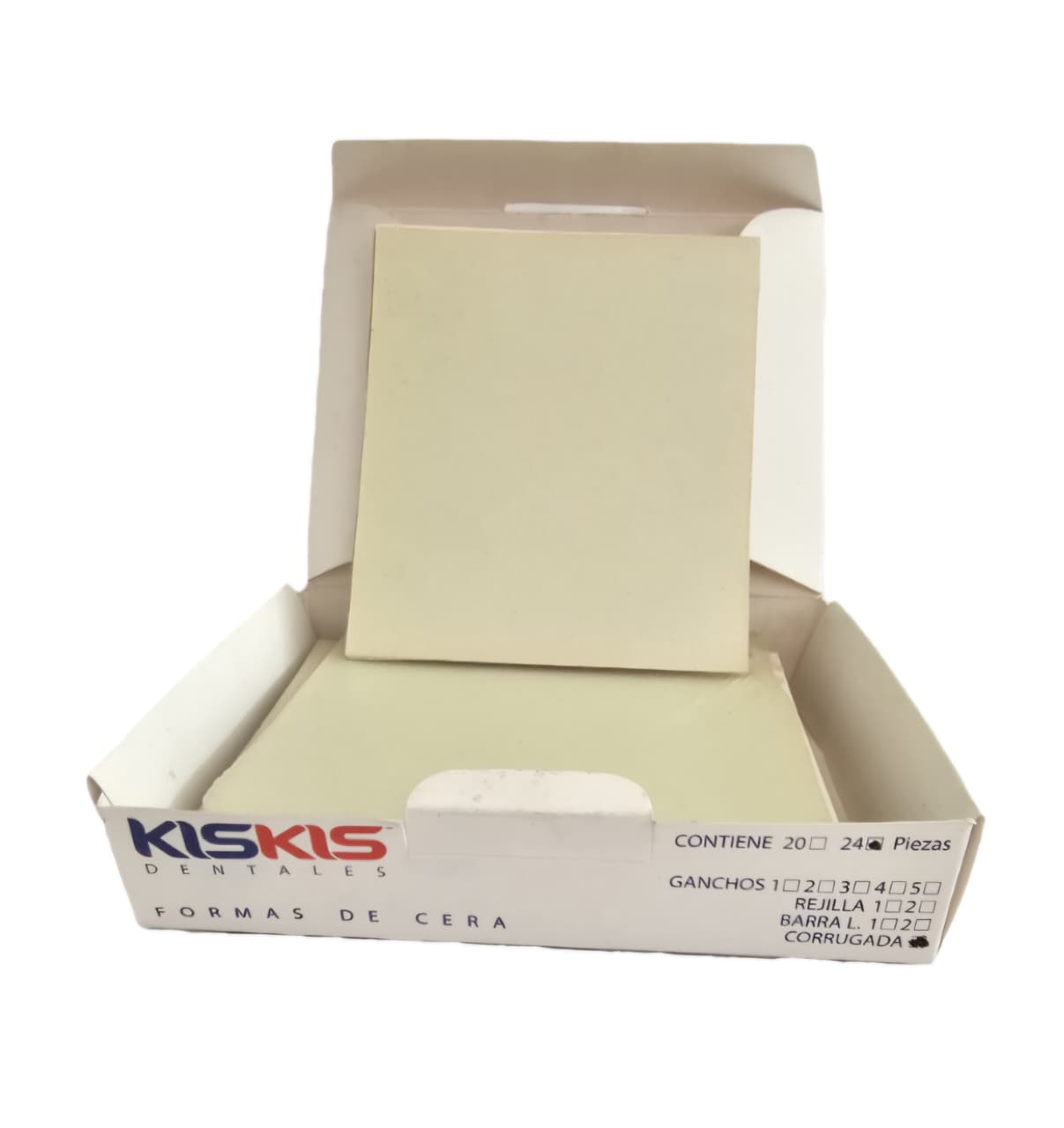 FORMAS DE CERA CORRUGADA 24 PZAS (KISKIS)