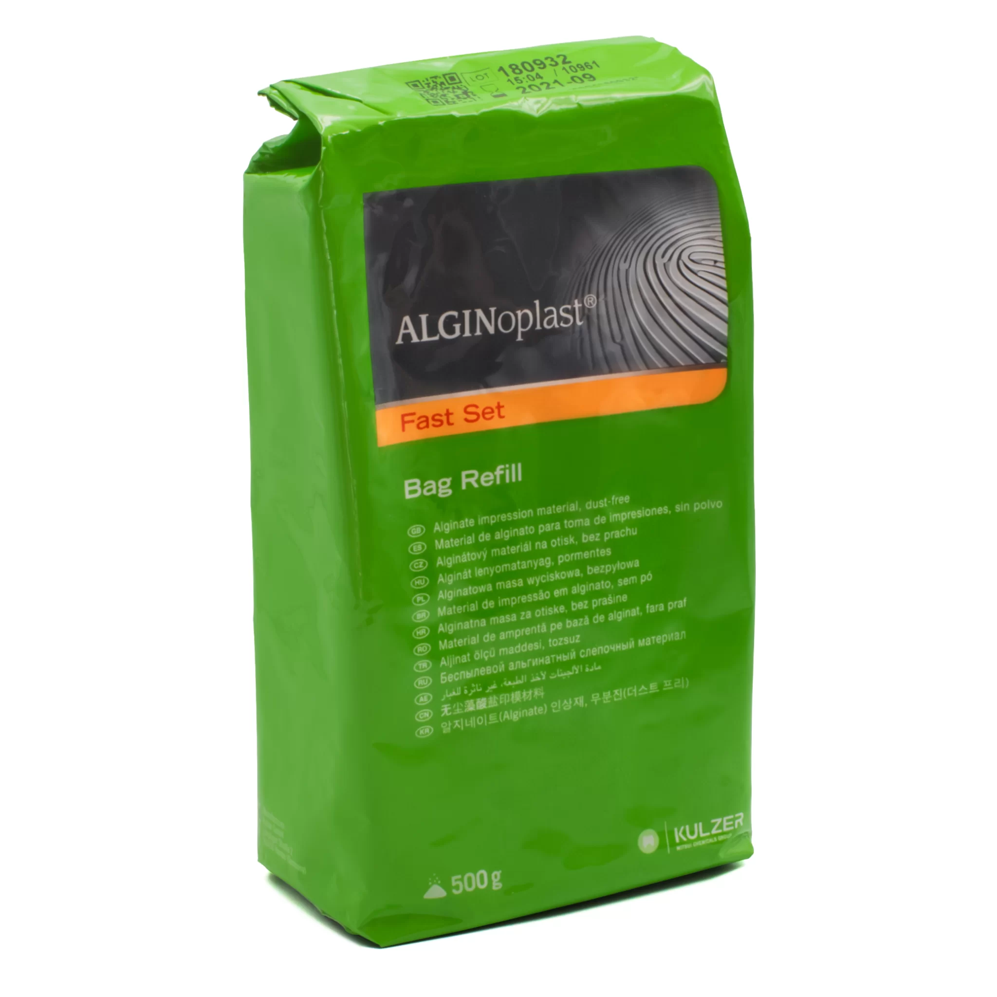 Alginato Alginoplast tipo I , marca KULZER