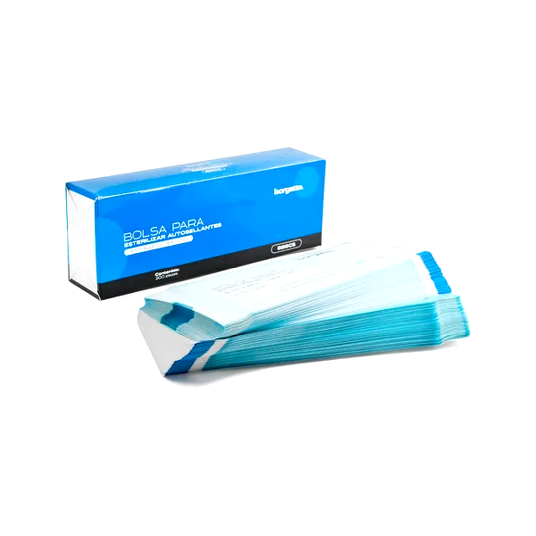Bolsa para esterilización autosellante 9x26 (BORGATTA)
